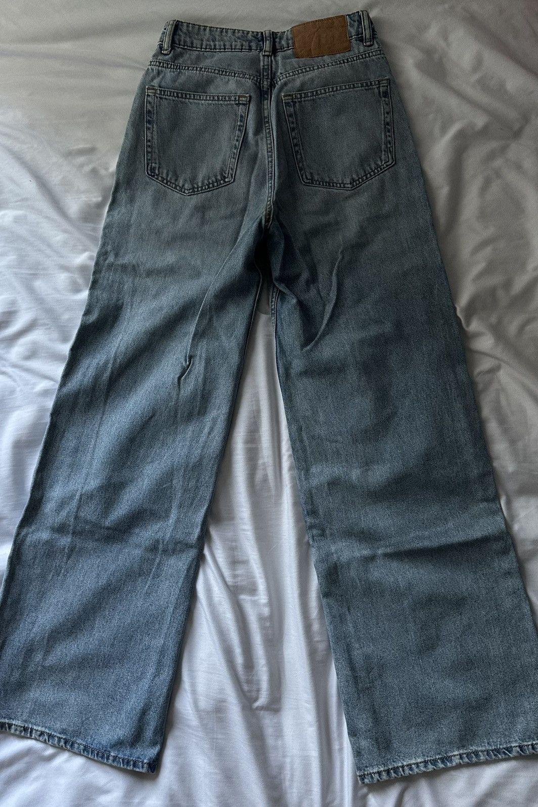 Divided Light Blue Bootleg Jeans Size 26" / US 2 / IT 38 - 3 Thumbnail