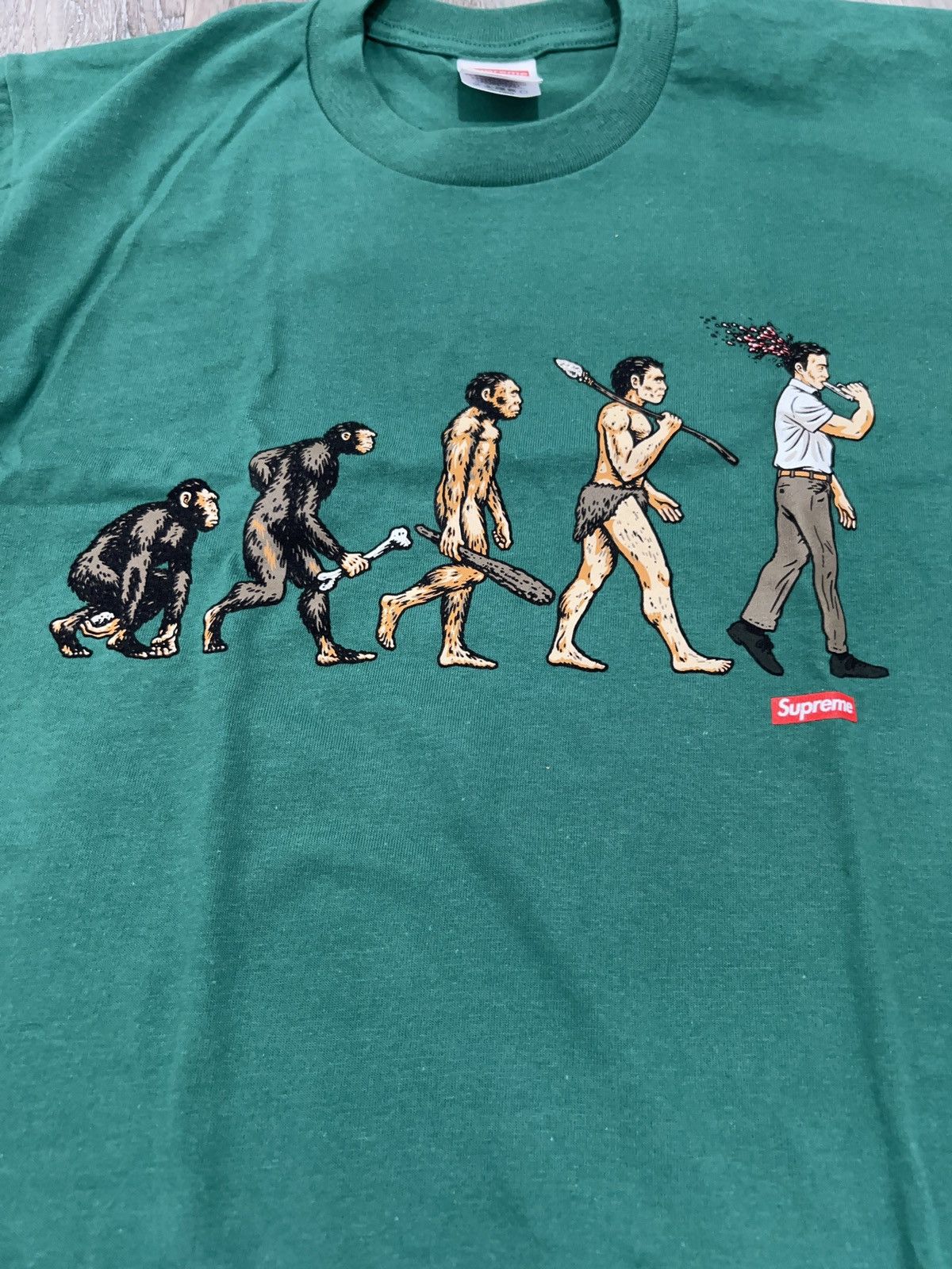 Supreme Supreme Evolution T-Shirt Pine Size US S / EU 44-46 / 1 - 3 Thumbnail