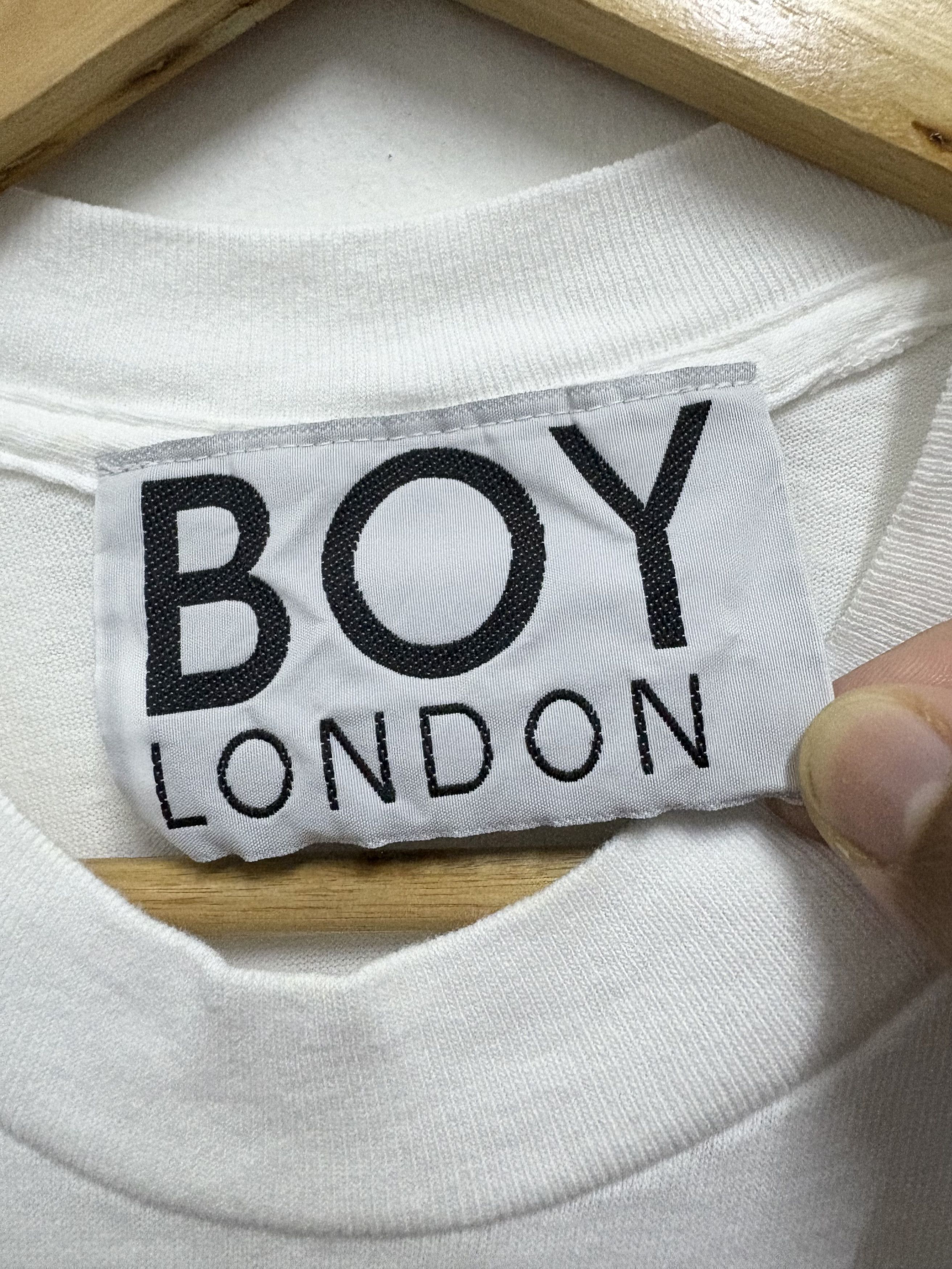 Boy London Vintage 90's Boy London - Anarchy Stephane Raynor T-Shirt Size US M / EU 48-50 / 2 - 9 Thumbnail