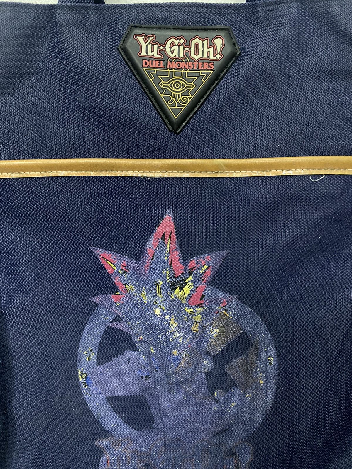 Anime 💥VINTAGE YU-GI-OH Duel Monster japanese anime tote bag Size ONE SIZE - 3 Thumbnail