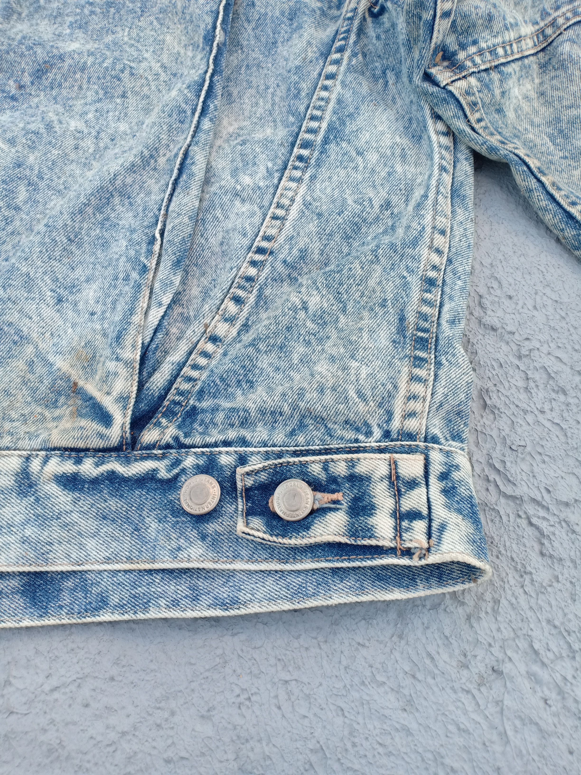 Vintage G.L HEART acid wash jacket Size US L / EU 52-54 / 3 - 4 Thumbnail
