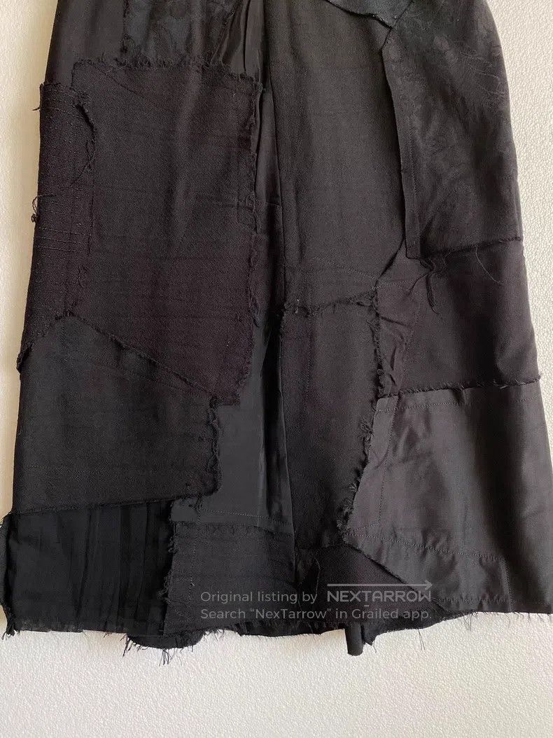 Junya Watanabe Junya Watanabe size M Mixed Material Patchwork Torn Destro Size 23" - 6 Thumbnail