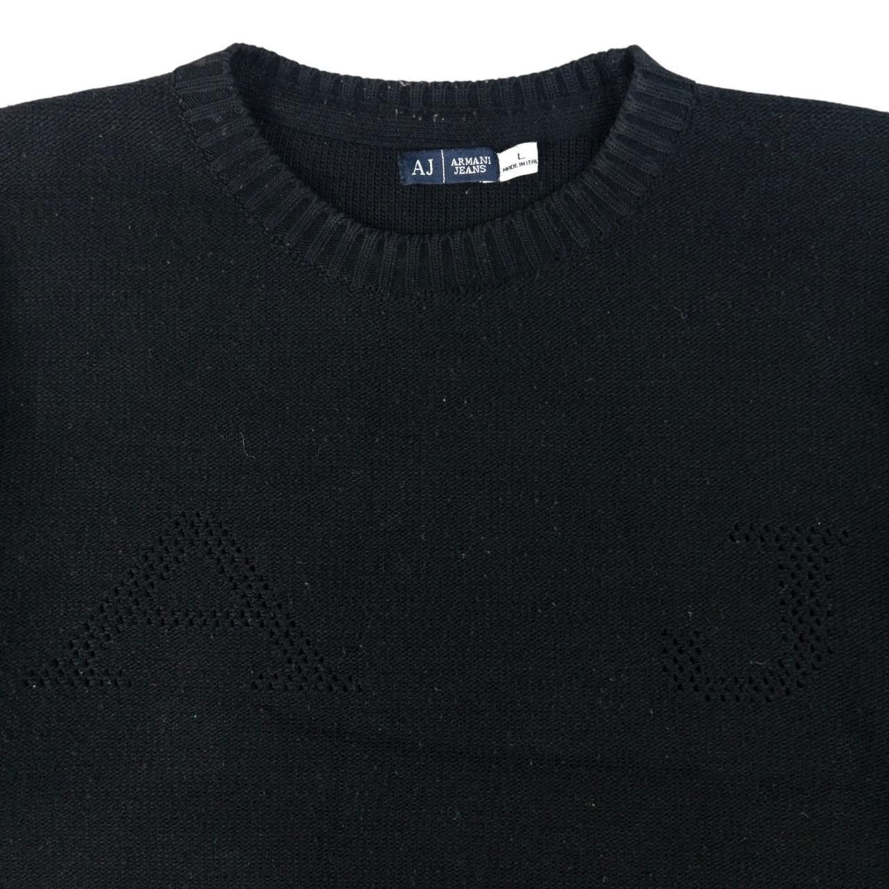 Armani Vintage Armani Jeans Knitted Jumper Size L Size US L / EU 52-54 / 3 - 4 Thumbnail