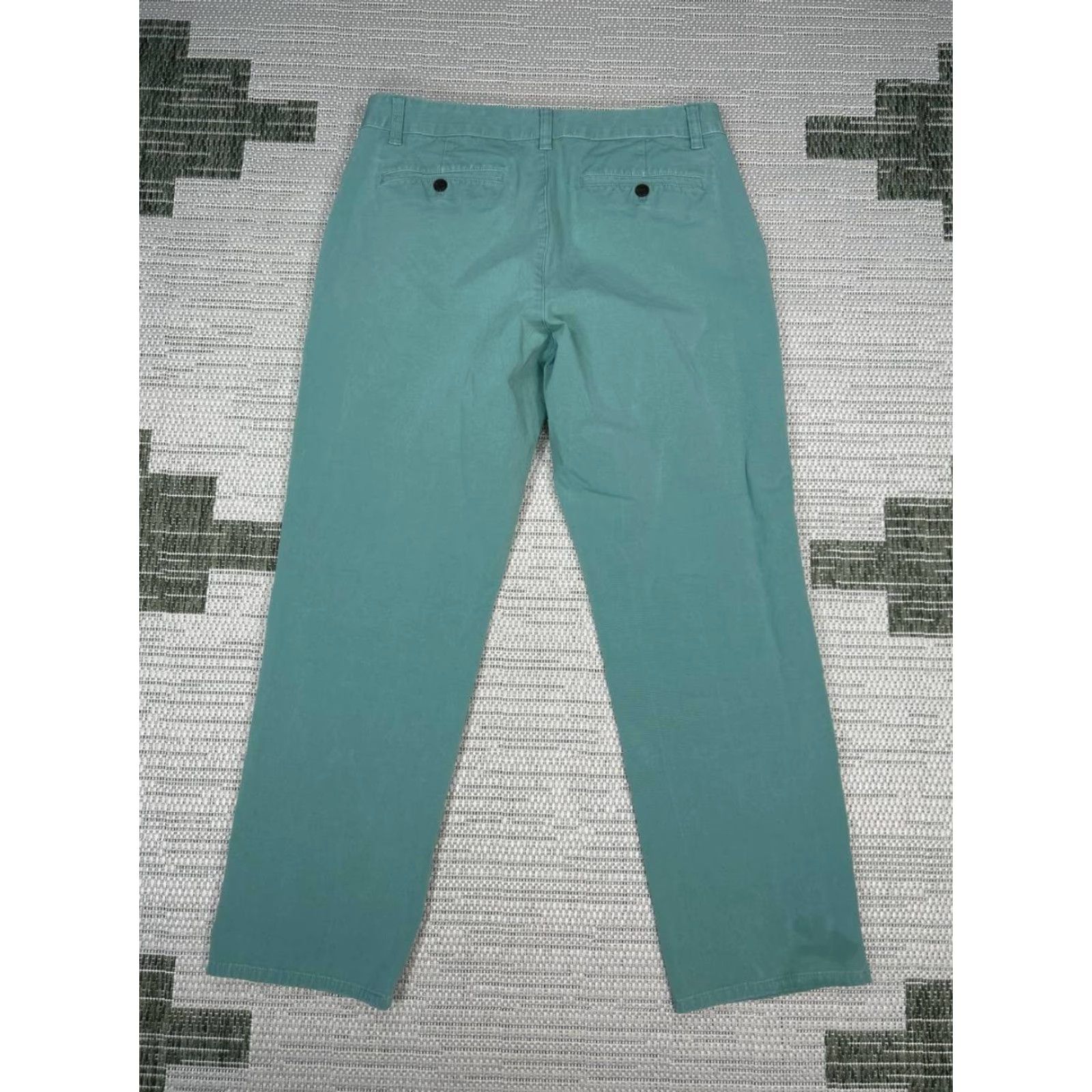Bonobos Bonobos Chino Pants Mens 32x30 Blue Cotton Stretch Straight Leg Mid Rise Casual Shirt? Size US 32 / EU 48 - 2 Thumbnail