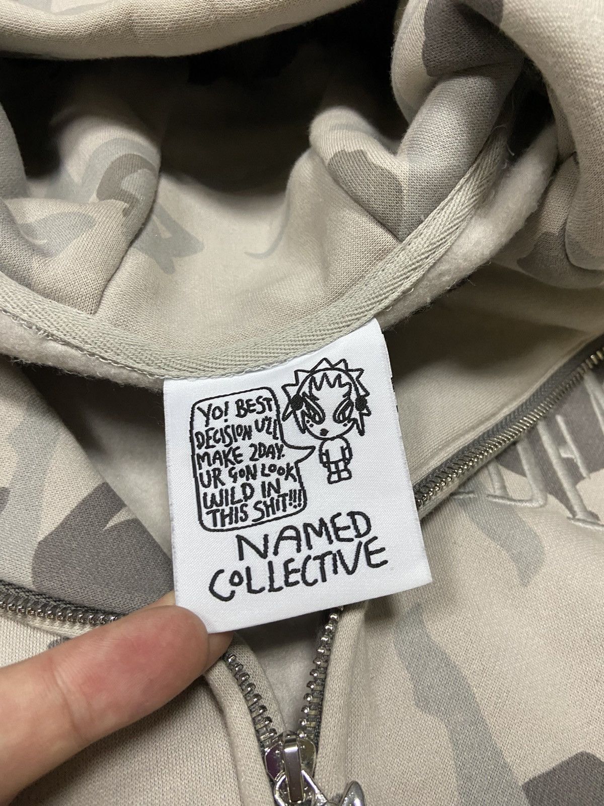 Other Unrealistic Ideals monogram girls zip hoodie Size US S / EU 44-46 / 1 - 6 Thumbnail