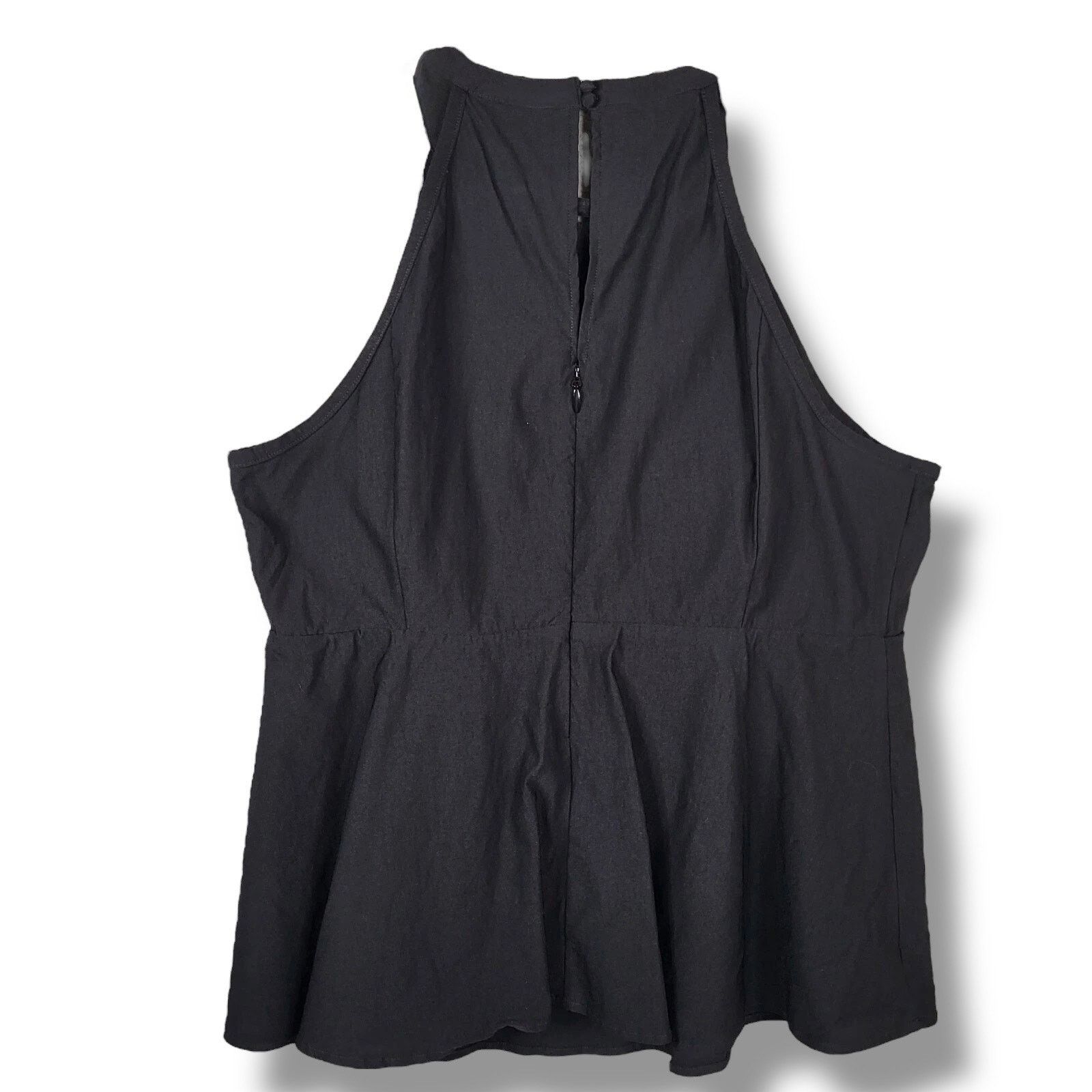 Other Torrid Black Cage Neck Tank Top Size 4 4X Size 4XL / US 24-26 - 6 Thumbnail