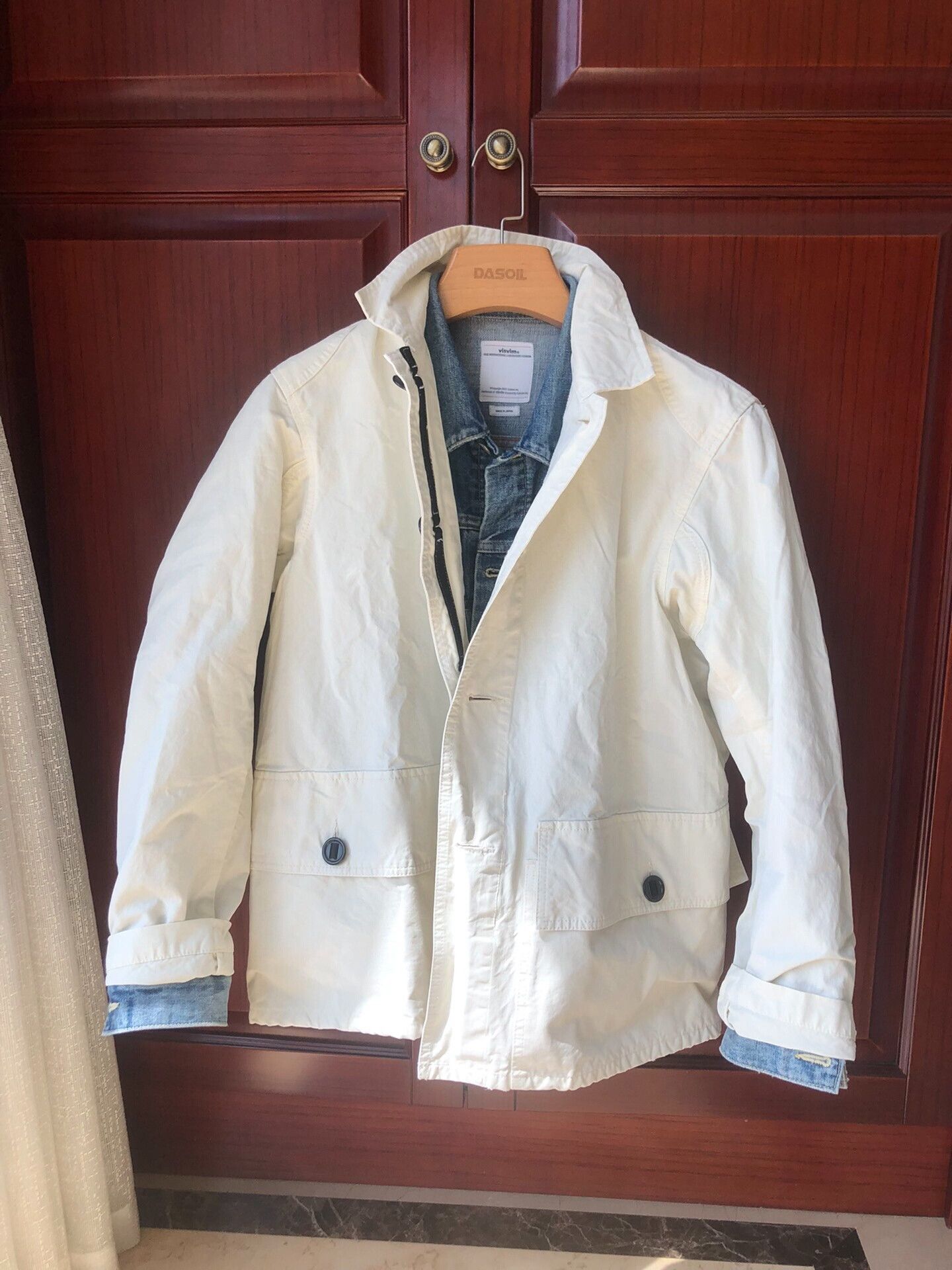 Japanese Brand Applied Art Forms BM1-4 Chore Jacket Size US M / EU 48-50 / 2 - 1 Thumbnail