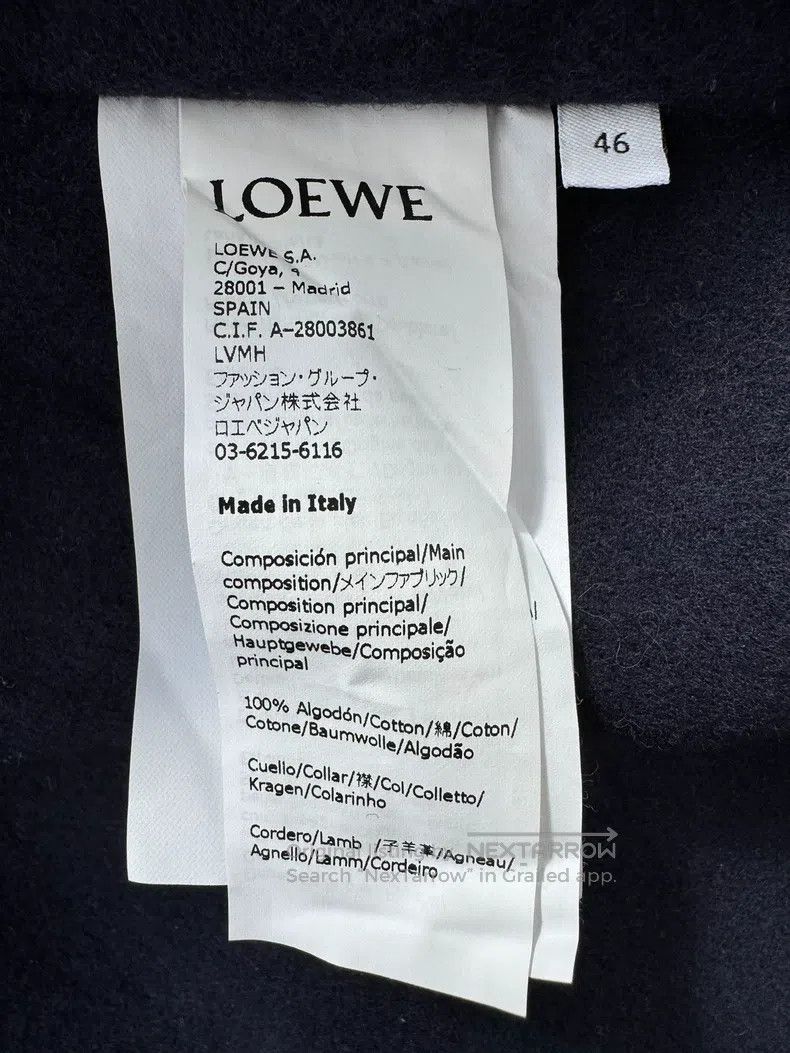 Loewe Loewe Heavyweight nomadic coat Size US S / EU 44-46 / 1 - 7 Thumbnail