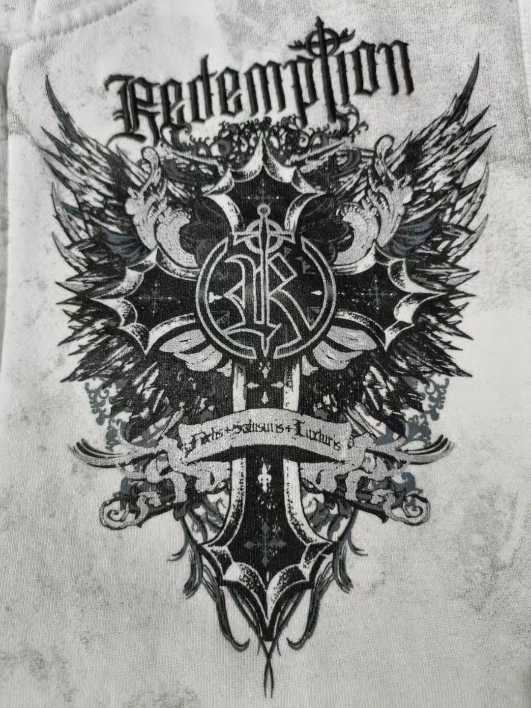 Affliction × Haunted Mound affliction style redemption cross ghost bones hoodie Size US M / EU 48-50 / 2 - 2 Thumbnail