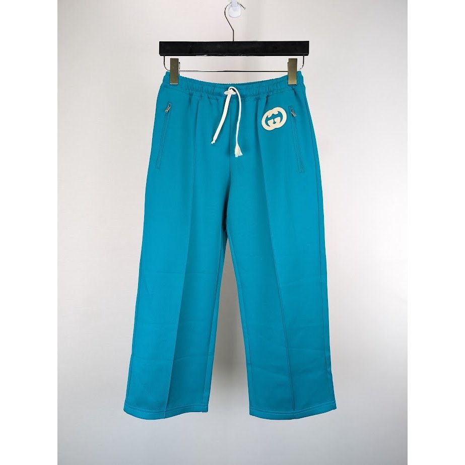 Gucci o1rshd1 Cropped Pant in Blue Size US 28 / EU 44 - 2 Thumbnail
