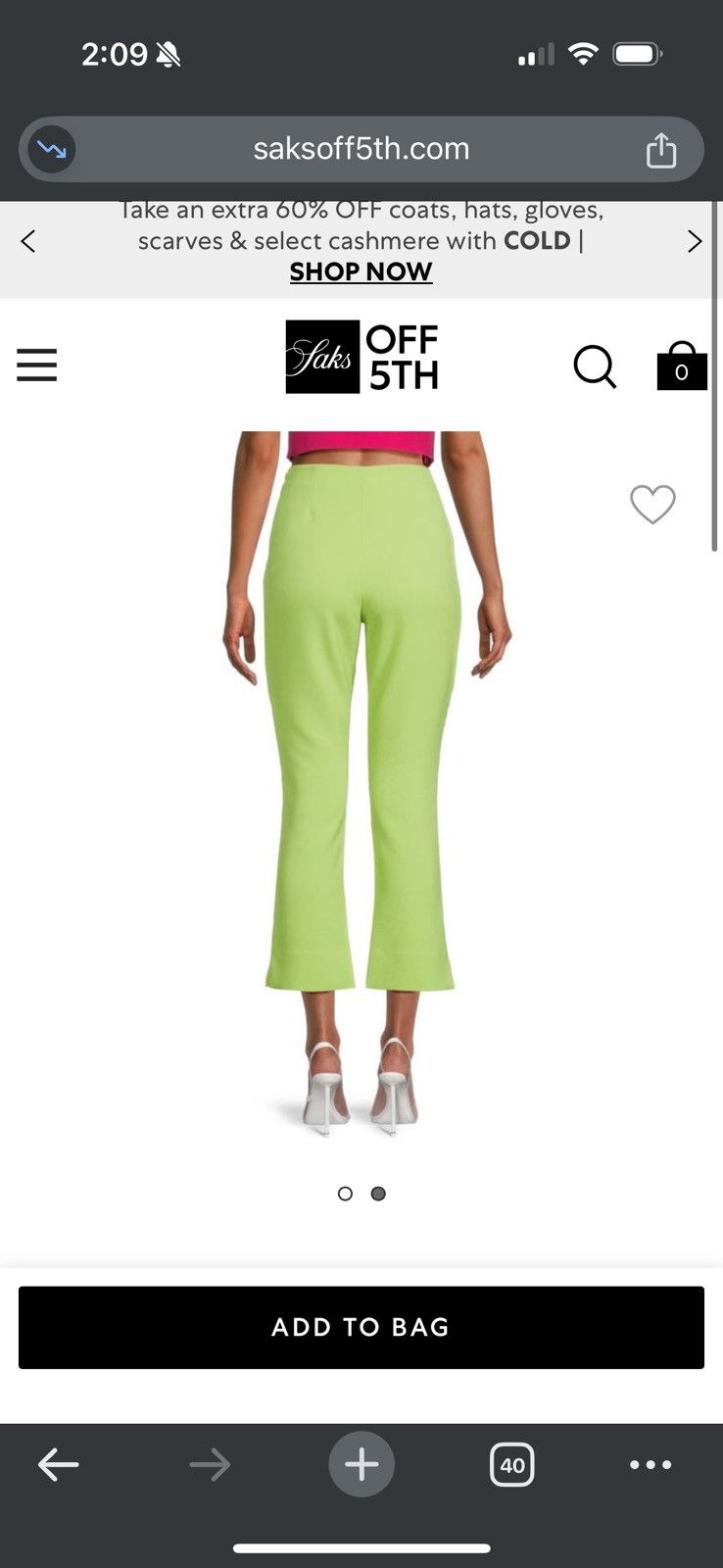 Cult Gaia CULT GAIA Marie Flare Pants size 4 Size 27" / US 4 / IT 40 - 3 Thumbnail