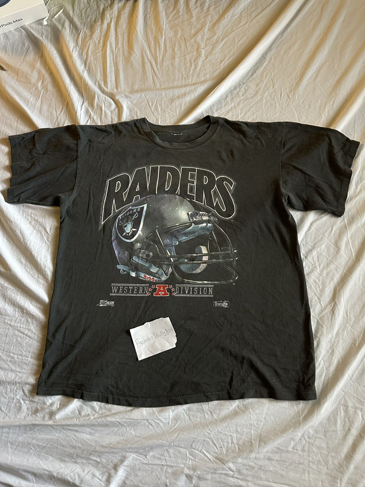 Vintage Oakland Raiders Vintage Tee Single Stitch Size US L / EU 52-54 / 3 - 1 Thumbnail
