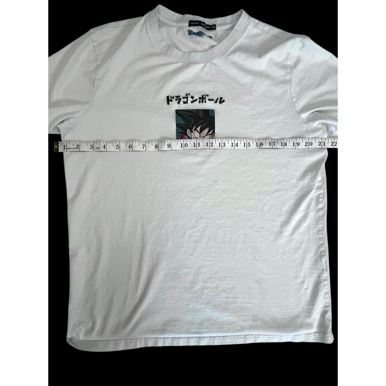 Other Dragon Ball x Peacebird White Tee 2XL | Goku Rare T-Shirt Size US XL / EU 56 / 4 - 14 Thumbnail