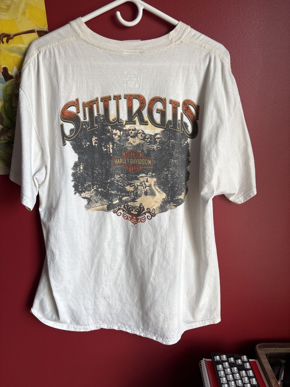 Harley Davidson 2011 Sturgus South Dakota Size US XL / EU 56 / 4 - 2 Thumbnail