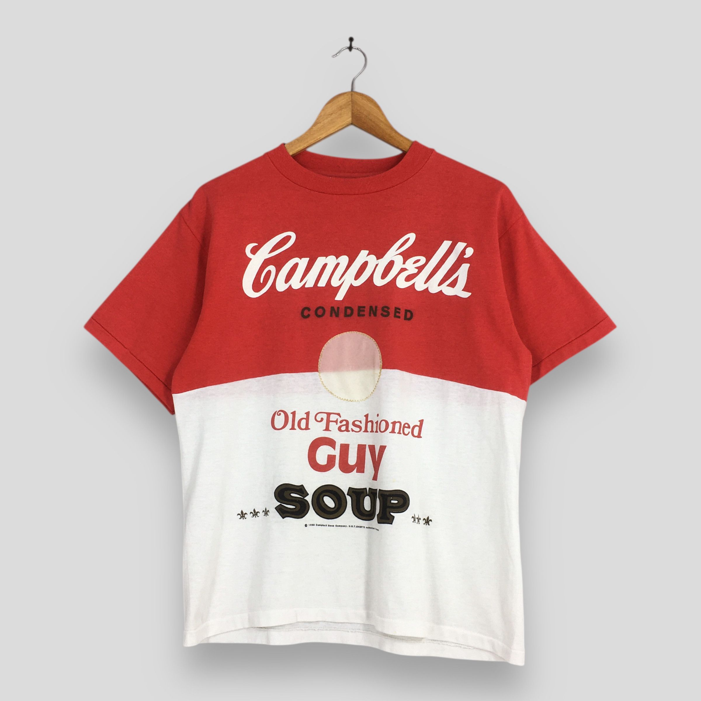 Andy Warhol Vintage 80s Andy Warhol Campbell Soup Pop Art Tshirt M Size US M / EU 48-50 / 2 - 1 Thumbnail