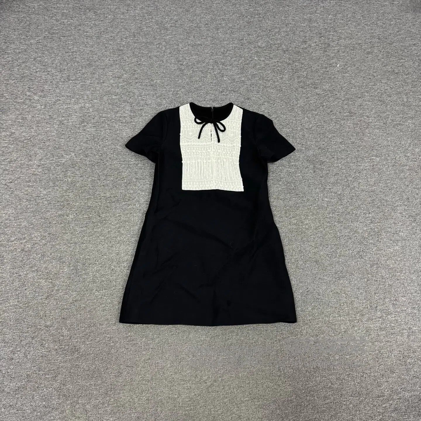 Valentino Valentino size 40 Hepburn-style black and white patterned b Size L / US 10 / IT 46 - 1 Thumbnail