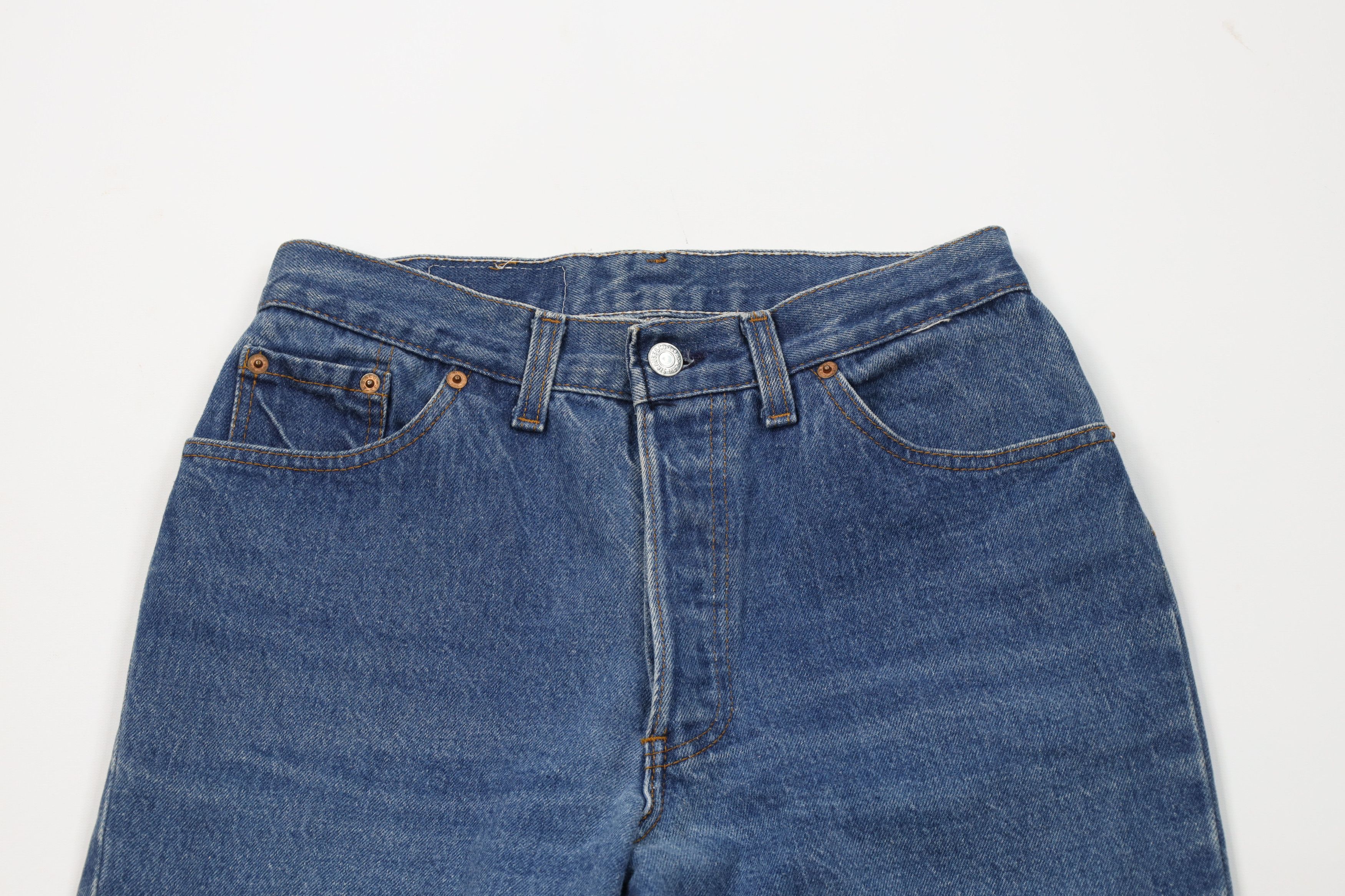 Levi's Vintage 80s Levis 501xx Button Fly Original Fit Jeans USA Size 34" / US 12 / IT 48 - 2 Thumbnail
