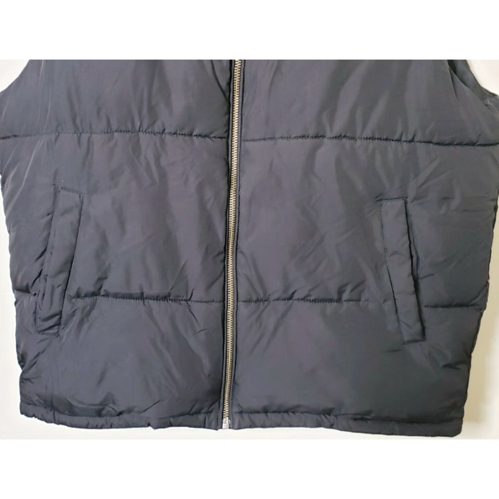 Gap VINTAGE GAP The Warmest Vest Black Down Filled Puffer Vest Men L Large Puffy Size US L / EU 52-54 / 3 - 4 Thumbnail