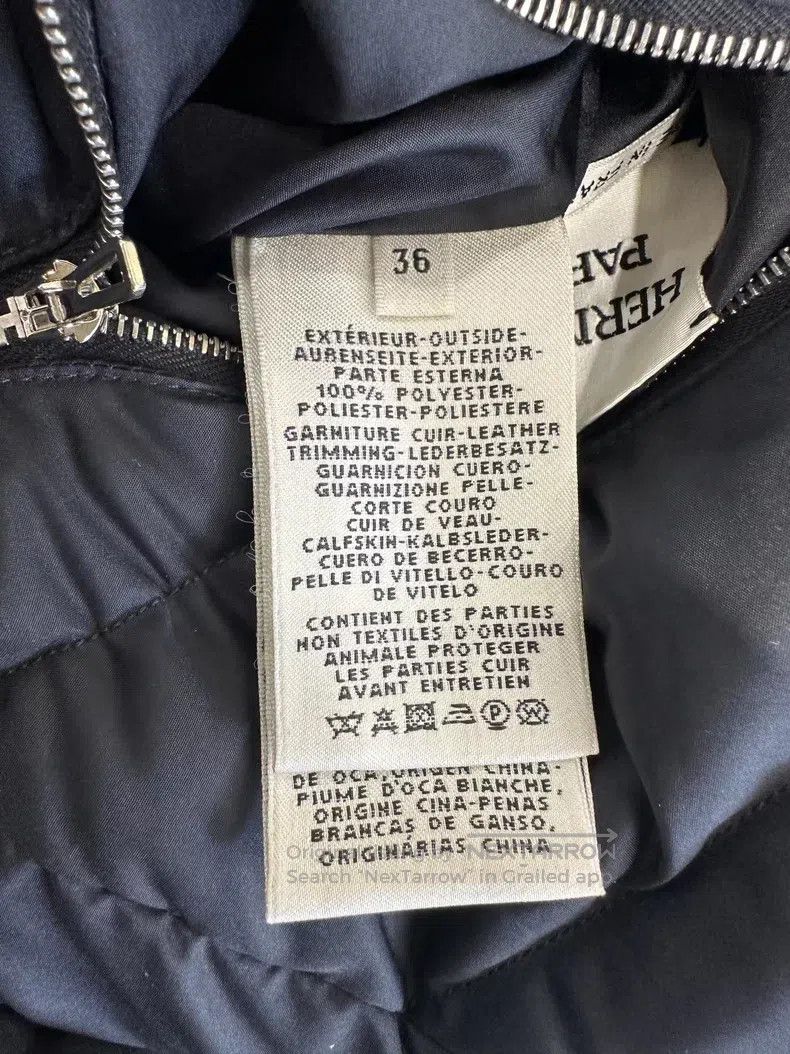 Hermes Hermes Black Double-Sided Long Quilted Vest Size XS / US 0-2 / IT 36-38 - 6 Thumbnail