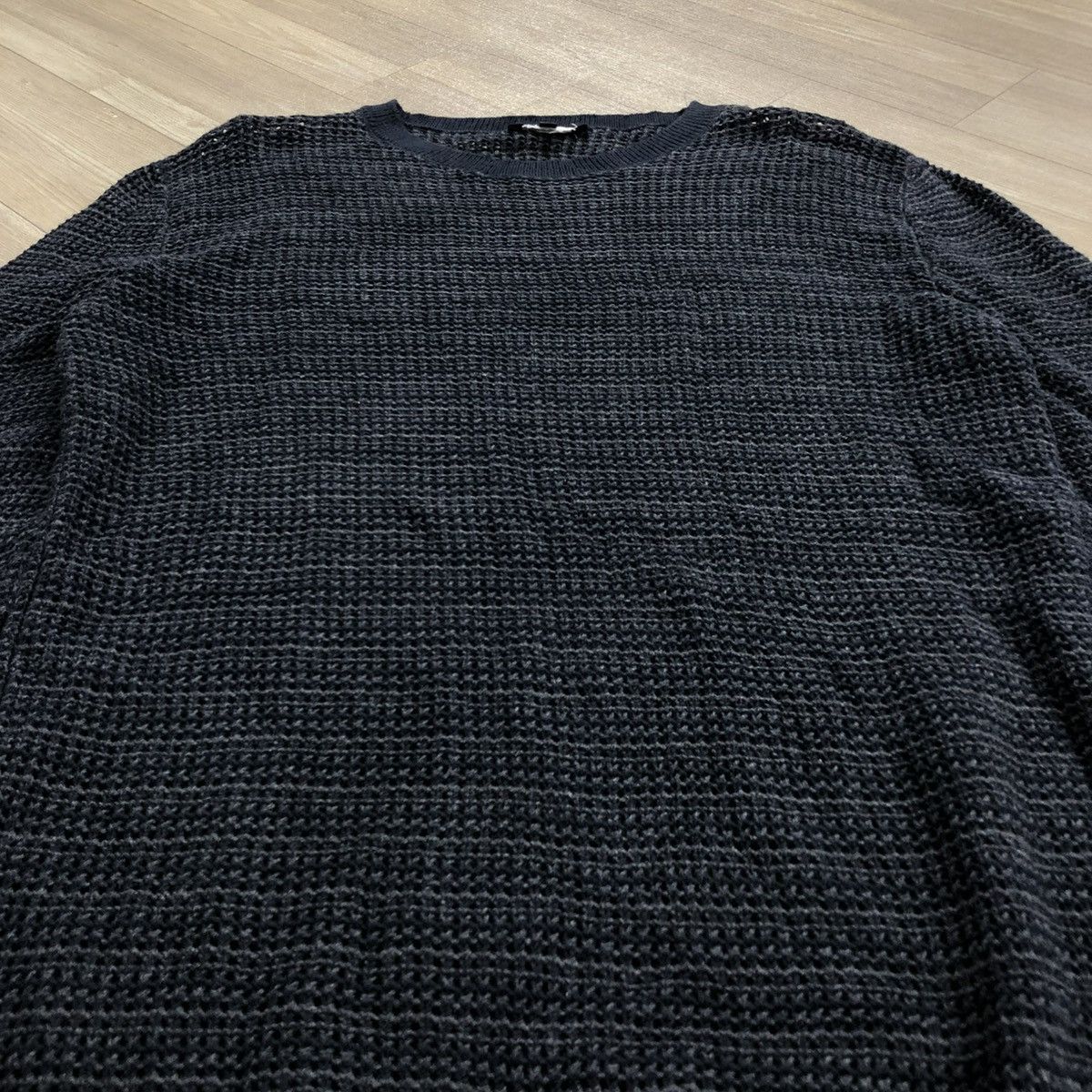 A.P.C. × Designer × Vintage Vintage A.P.C. Semi-Sheer Transparency Knit Sweater Grunge Size US S / EU 44-46 / 1 - 9 Thumbnail