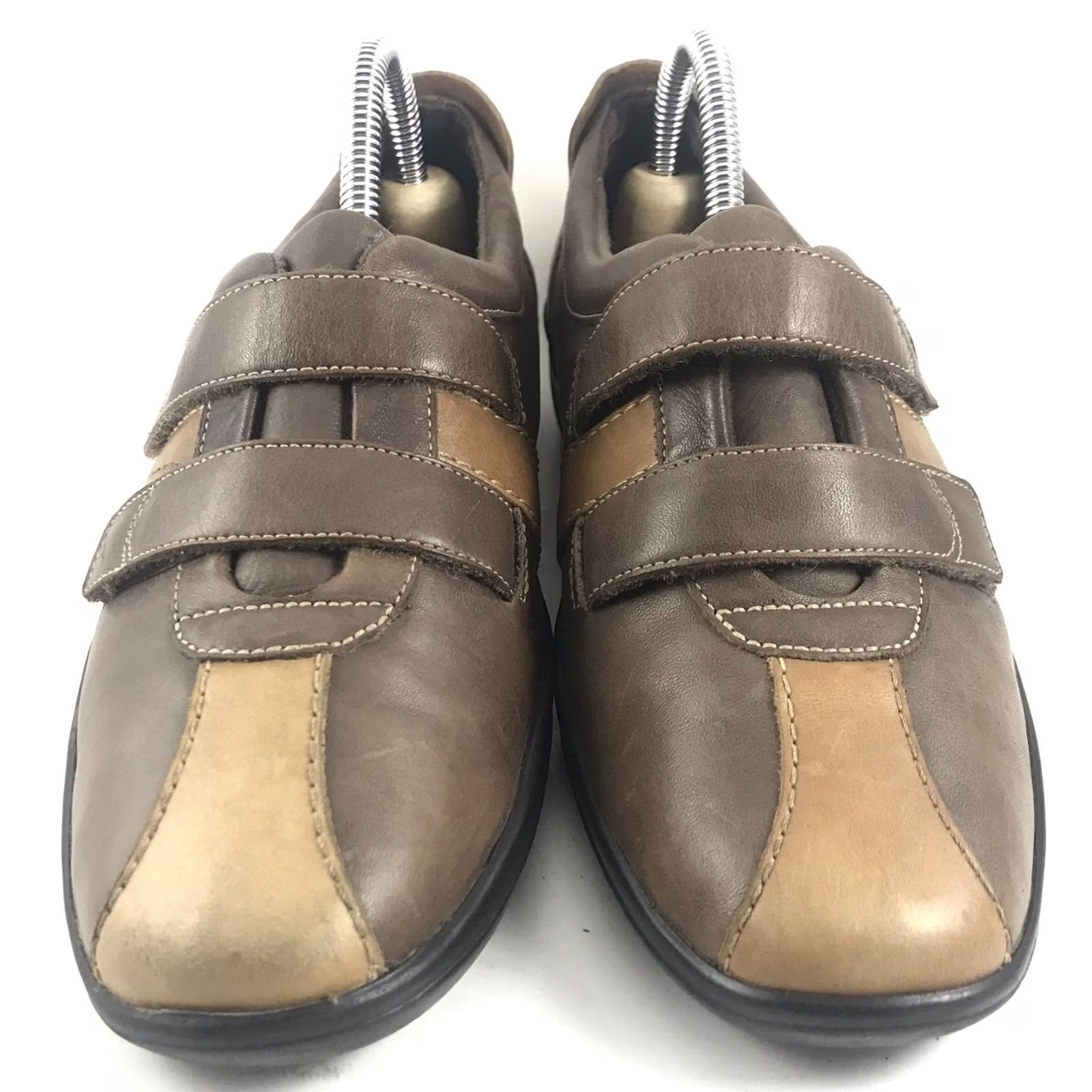 Clarks Clarks K SlipOn Loafers Women Size 6 UK/7US Brown Leather Adjustable Casual Size US 6 / IT 36 - 2 Thumbnail