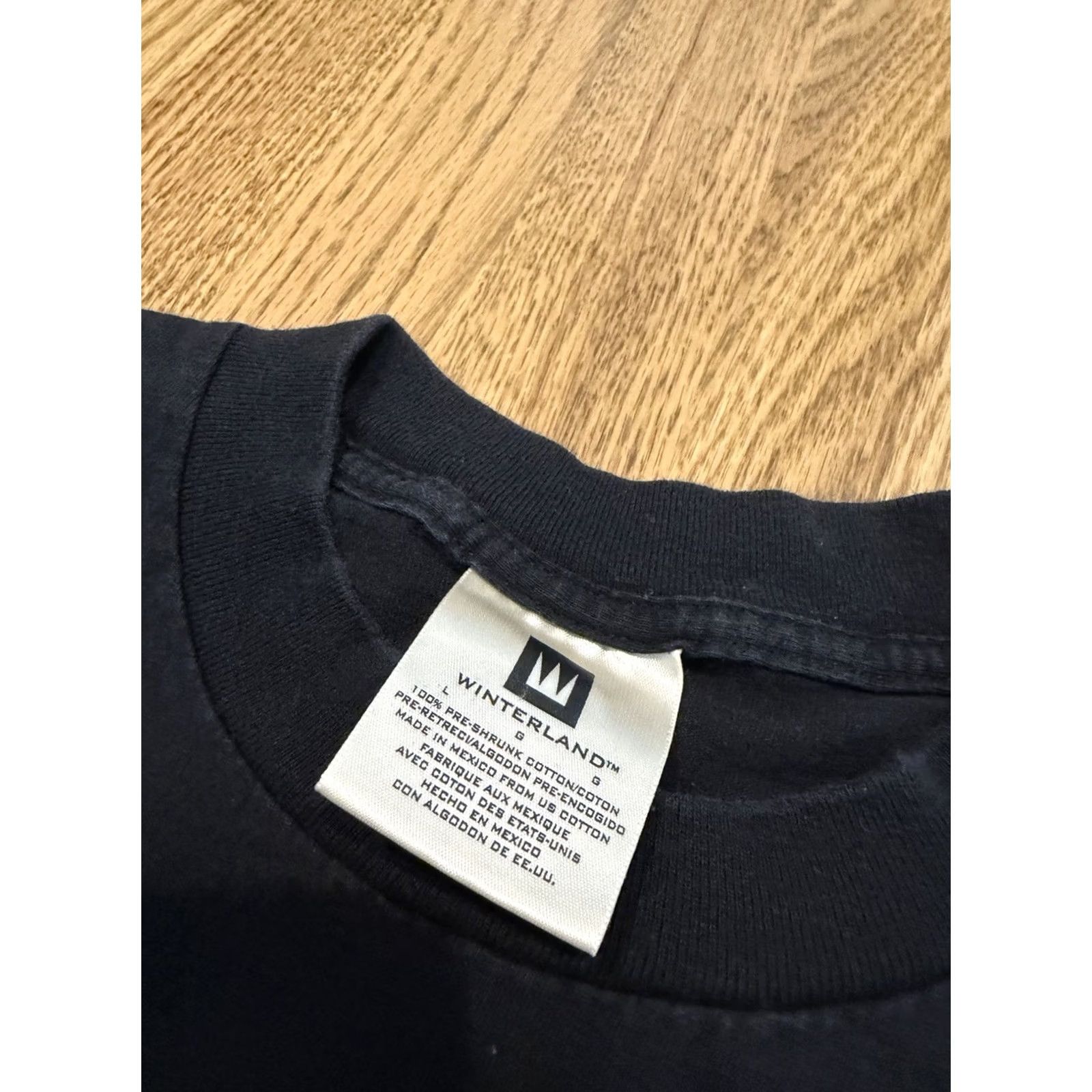Vintage VINTAGE Winterland Matchbox Twenty Mad Season Tour 2001 T Shirt Mens Large Black Crew Neck Graphic Print Band Concert Mens Size US L / EU 52-54 / 3 - 5 Thumbnail