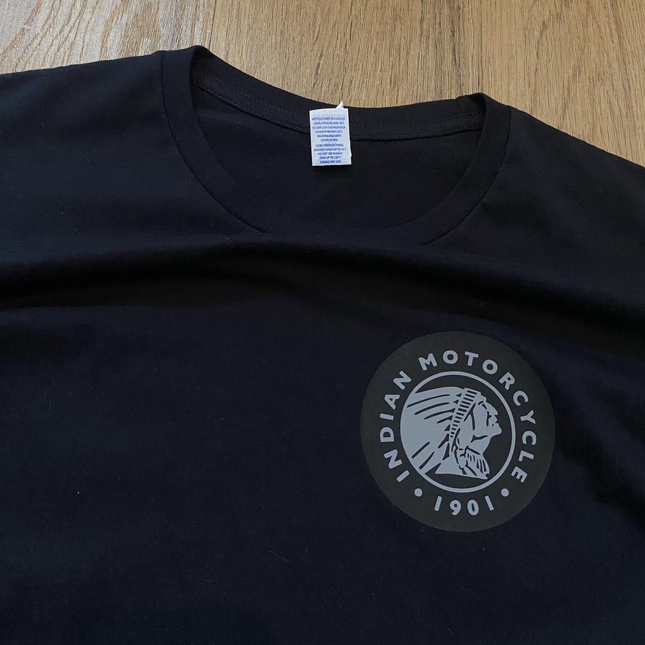 Other Indian Motorcycle black t-shirt #motorcycle Size US M / EU 48-50 / 2 - 4 Thumbnail
