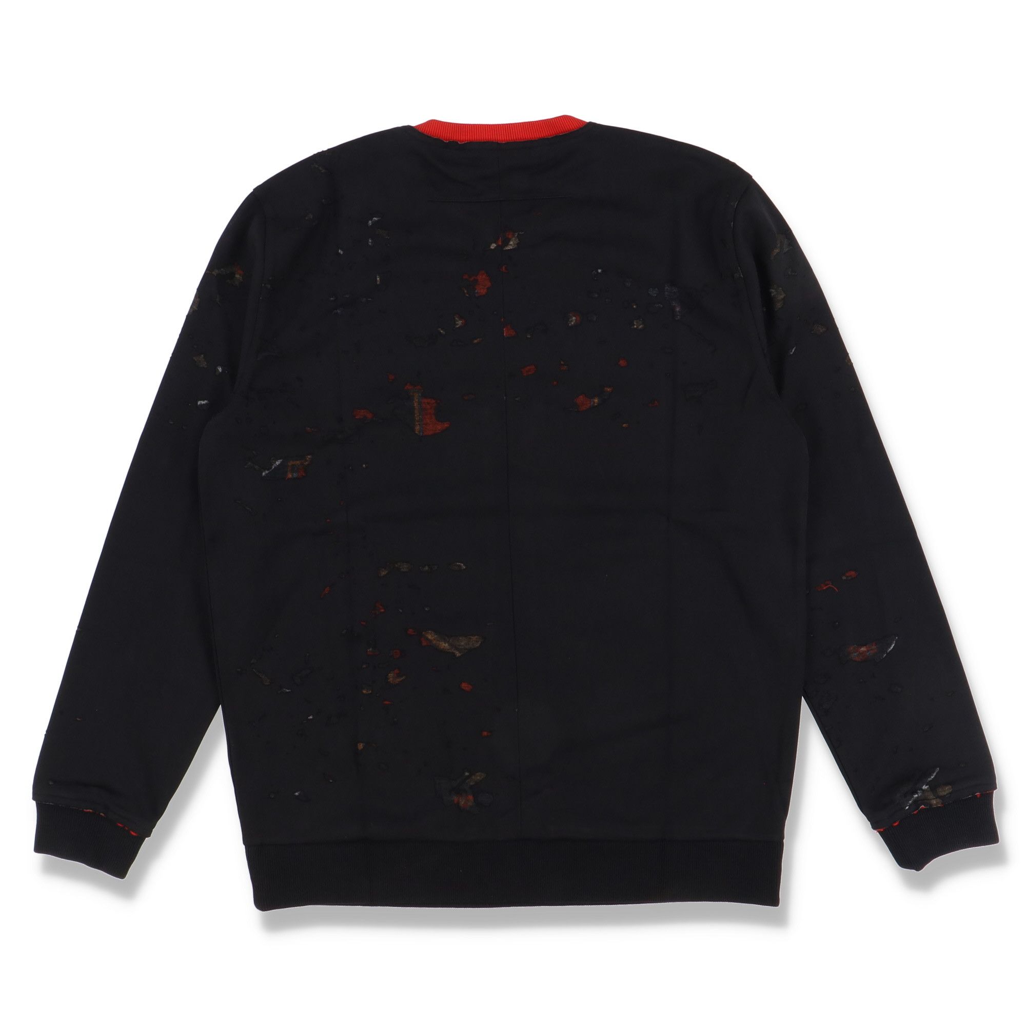 Givenchy Black Distressed Persian Rug Overlay Sweatshirt Size US L / EU 52-54 / 3 - 7 Thumbnail