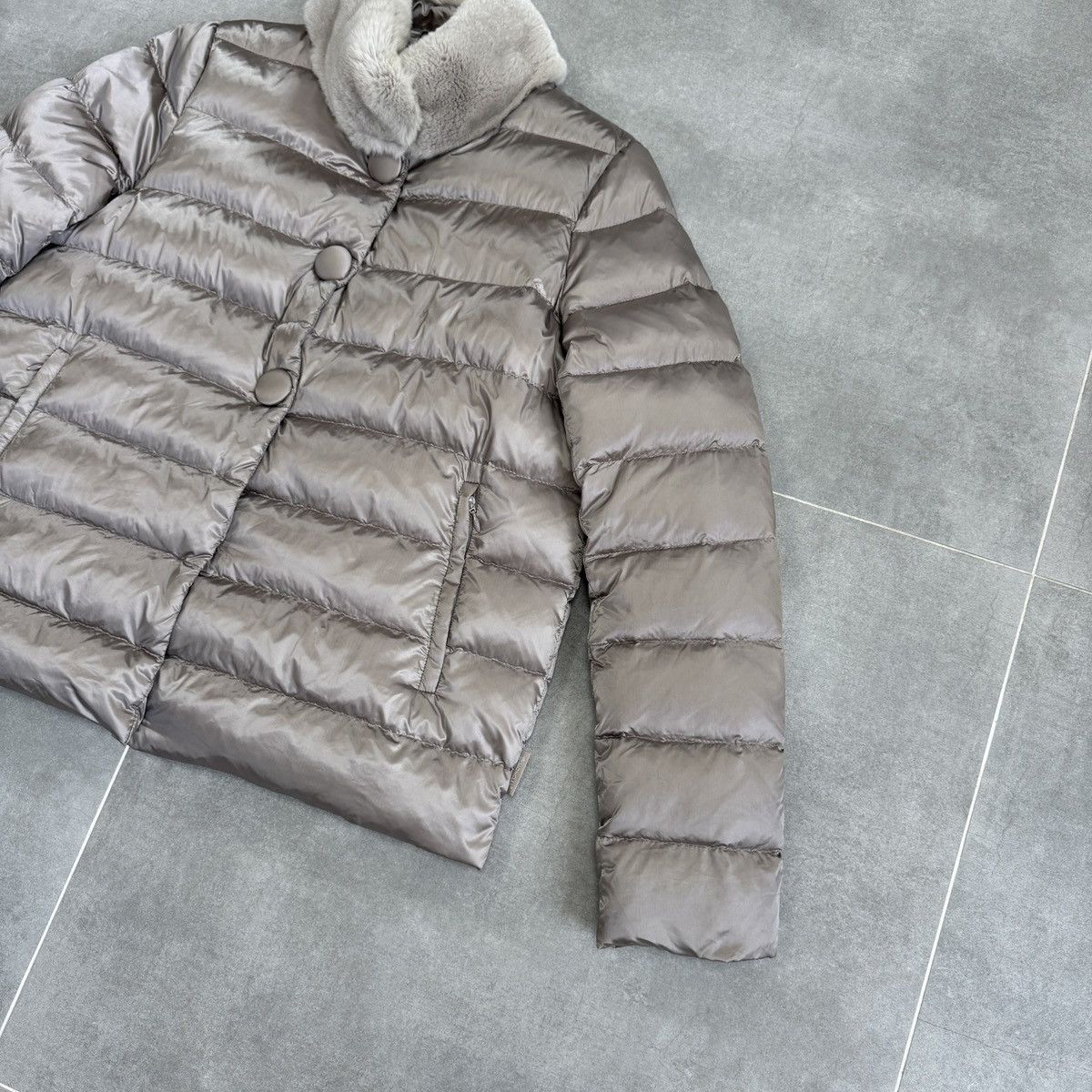 Moncler Authentic Moncler Cirse Women Puffer Down Jacket with Fur Size M / US 6-8 / IT 42-44 - 5 Thumbnail