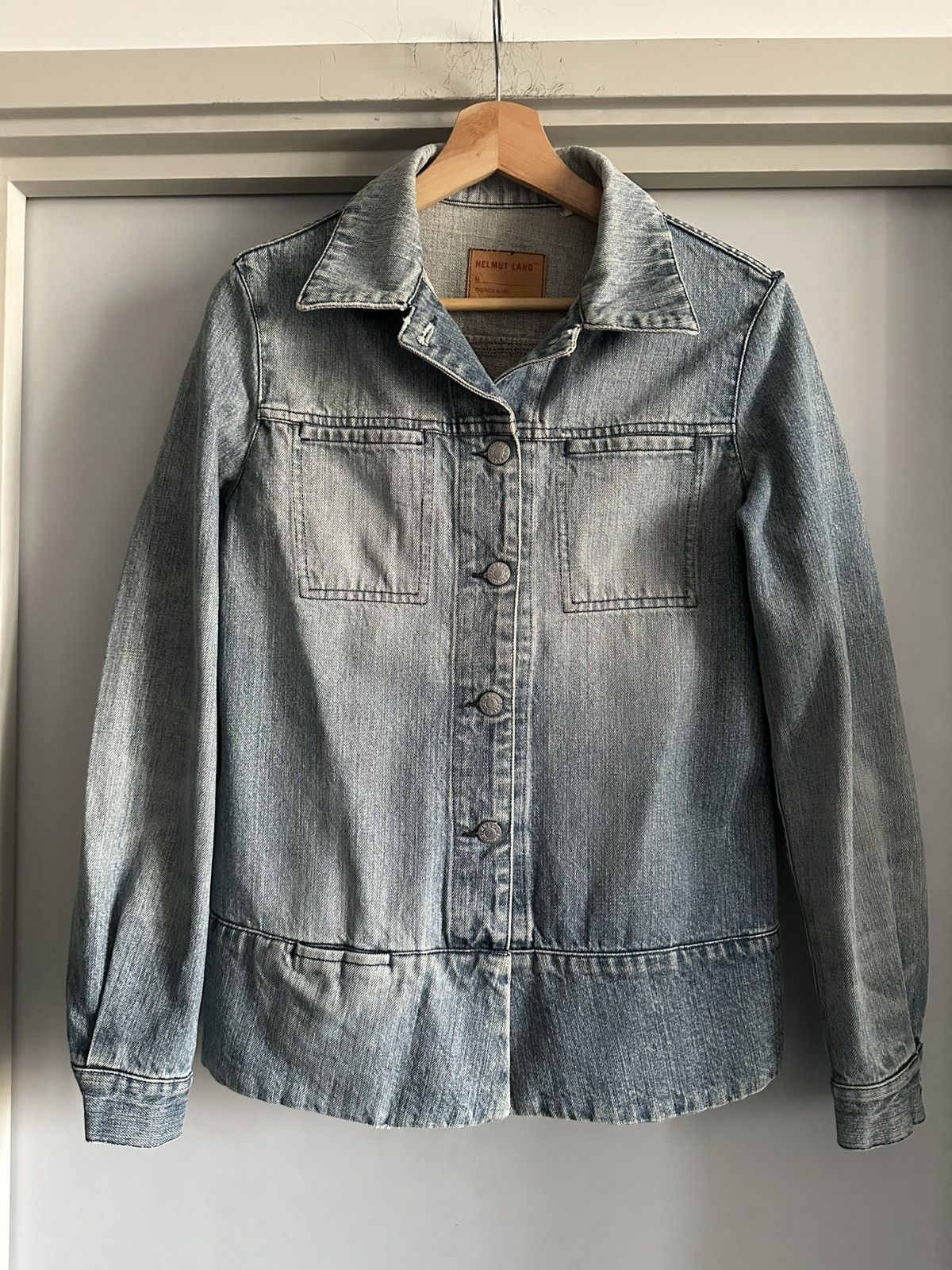 1998 Helmut Lang 3-Slash Pocket Denim Jacket