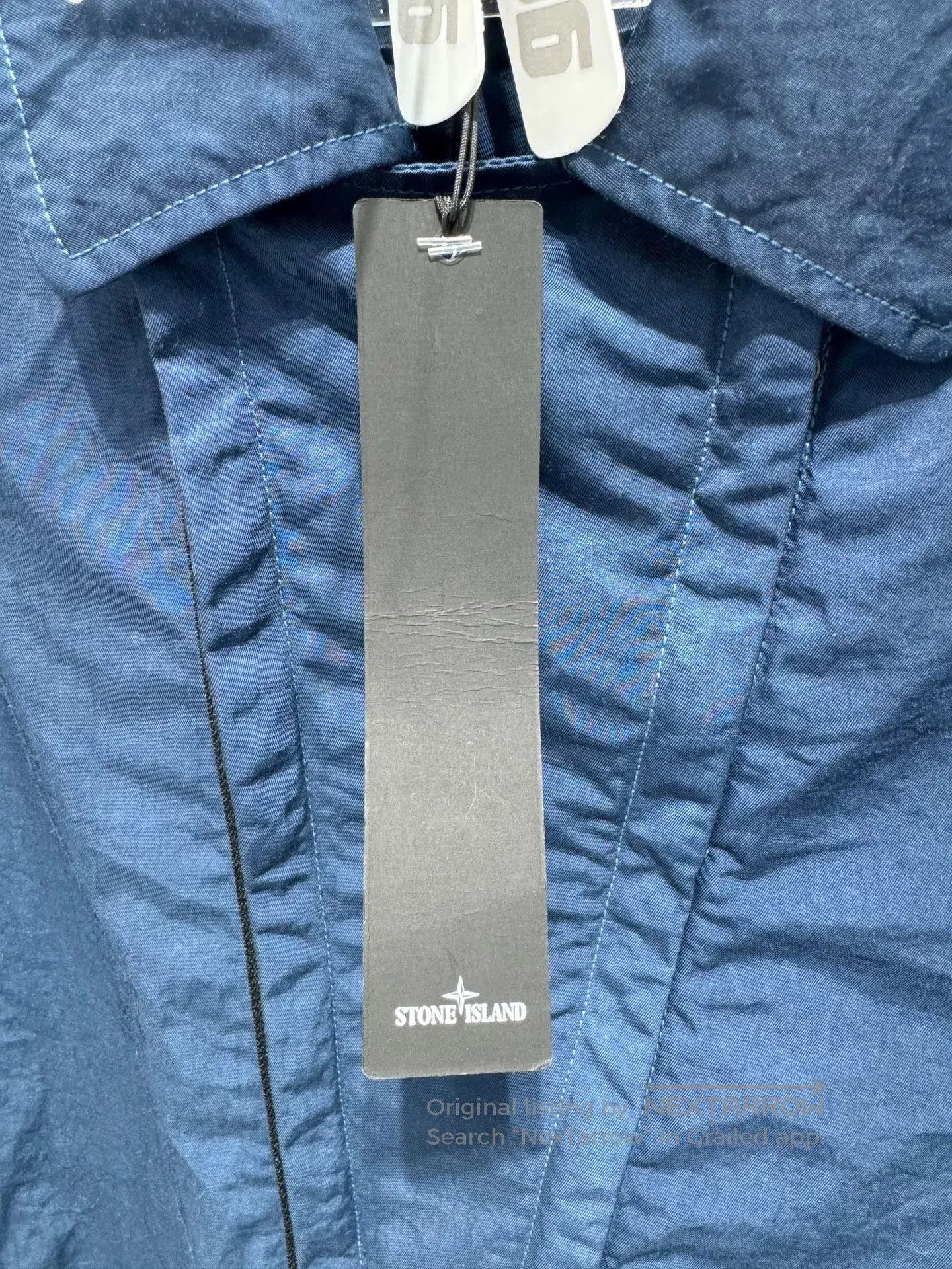 Stone Island Stone Island Diagonal Zip Nylon Jacket. Size US M / EU 48-50 / 2 - 8 Thumbnail