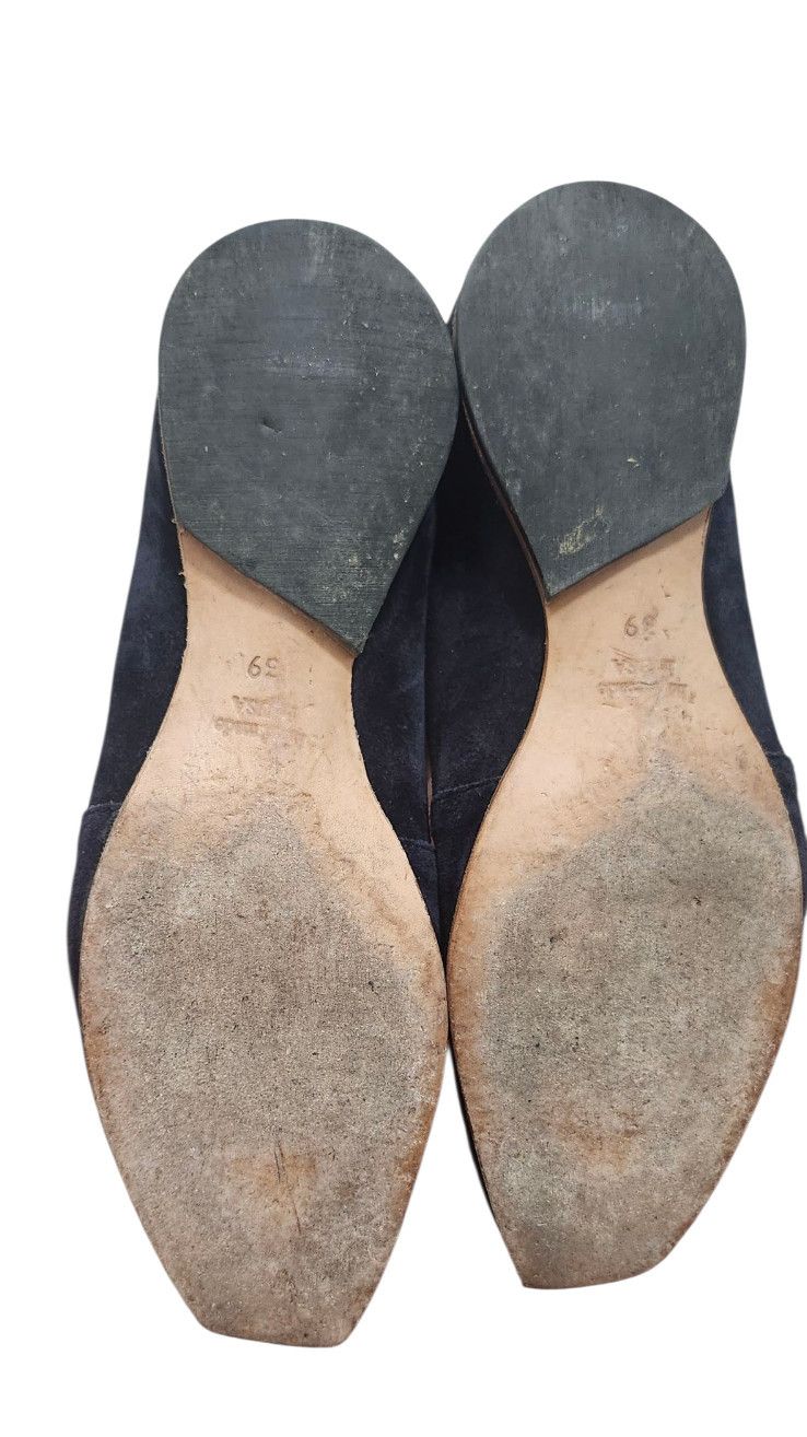 Other Cliff Dweller Suede Flats Navy Blue Minimalist Handmade 39 Size US 9 / IT 39 - 11 Thumbnail