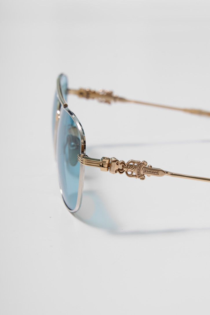 Chrome Hearts CHROME HEARTS WENCE SHINY SILVER/GOLD PLATED-CRYSTAL Size ONE SIZE - 4 Thumbnail