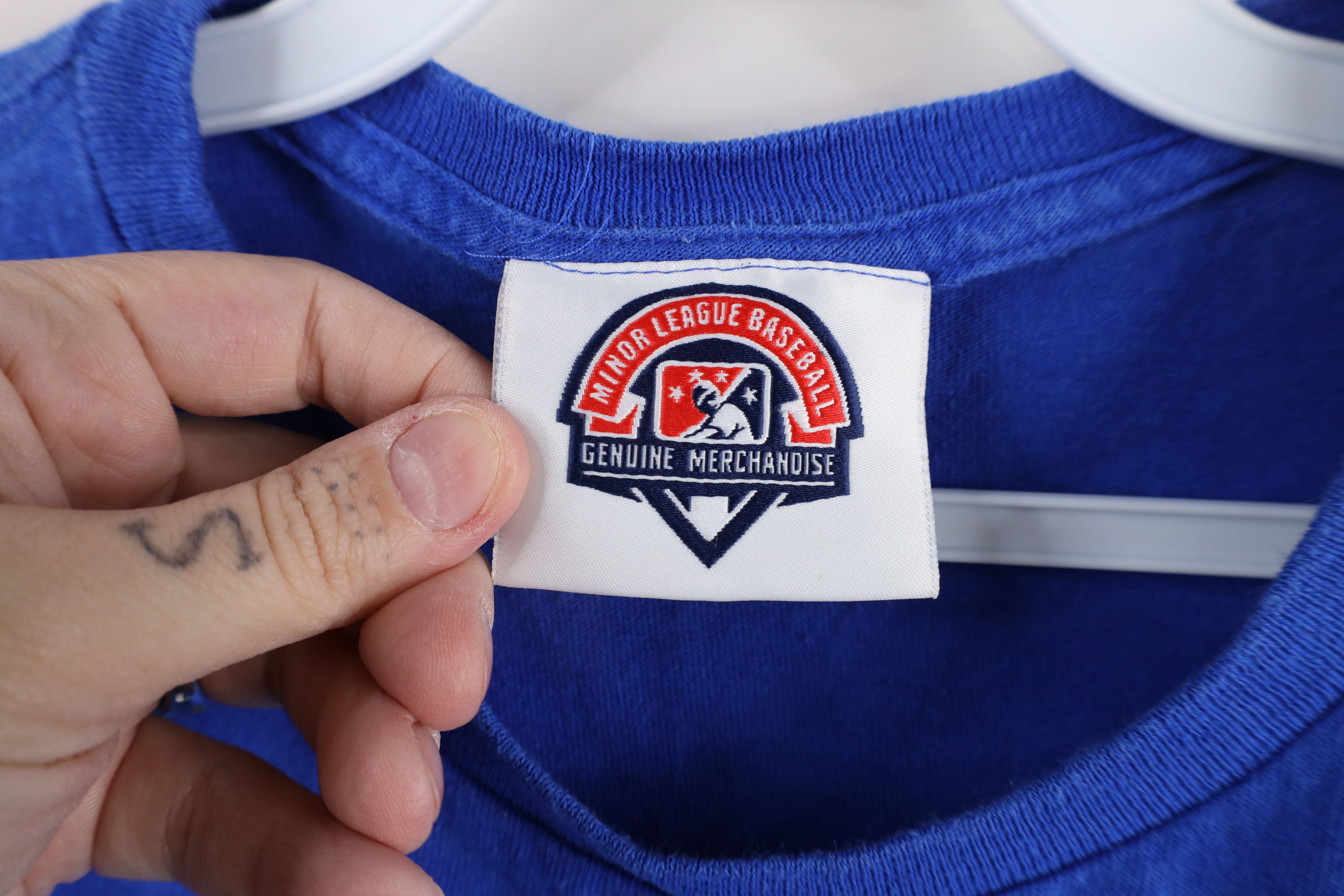 Vintage Vintage Baseball Biloxi Shuckers Short Sleeve T-Shirt Size US L / EU 52-54 / 3 - 7 Thumbnail