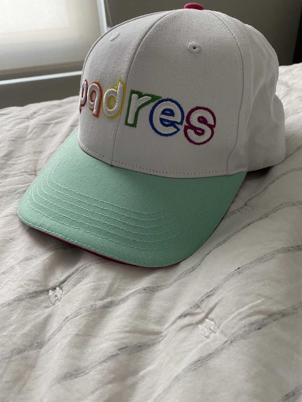 MLB San Diego Padres Out at the Park Pride Hat Brand New Size ONE SIZE - 1 Thumbnail
