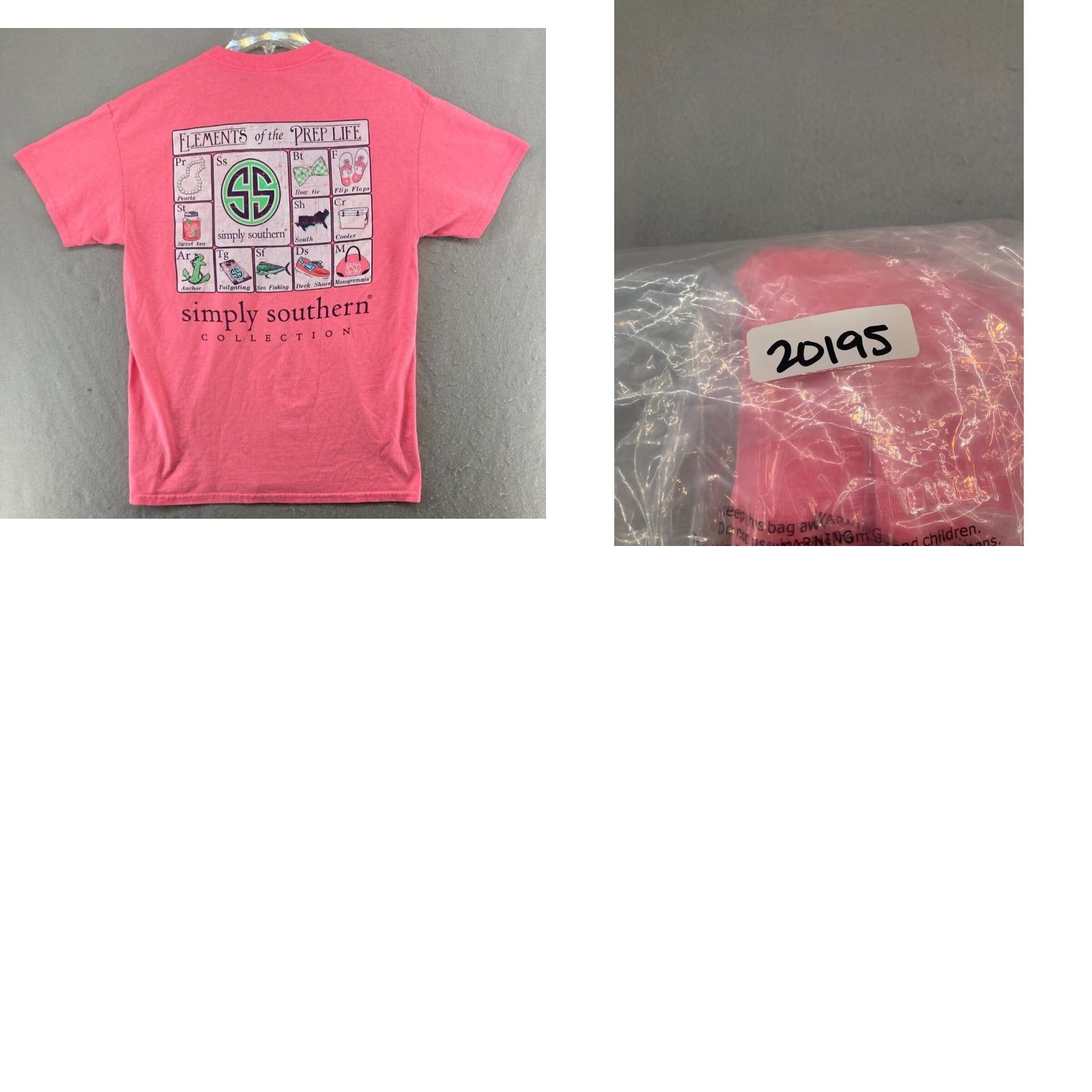 Vintage Simply Southern T Shirt Womens M Pink Solid Preppy Elements of the Prep Life Womens Size M / US 6-8 / IT 42-44 - 8 Thumbnail