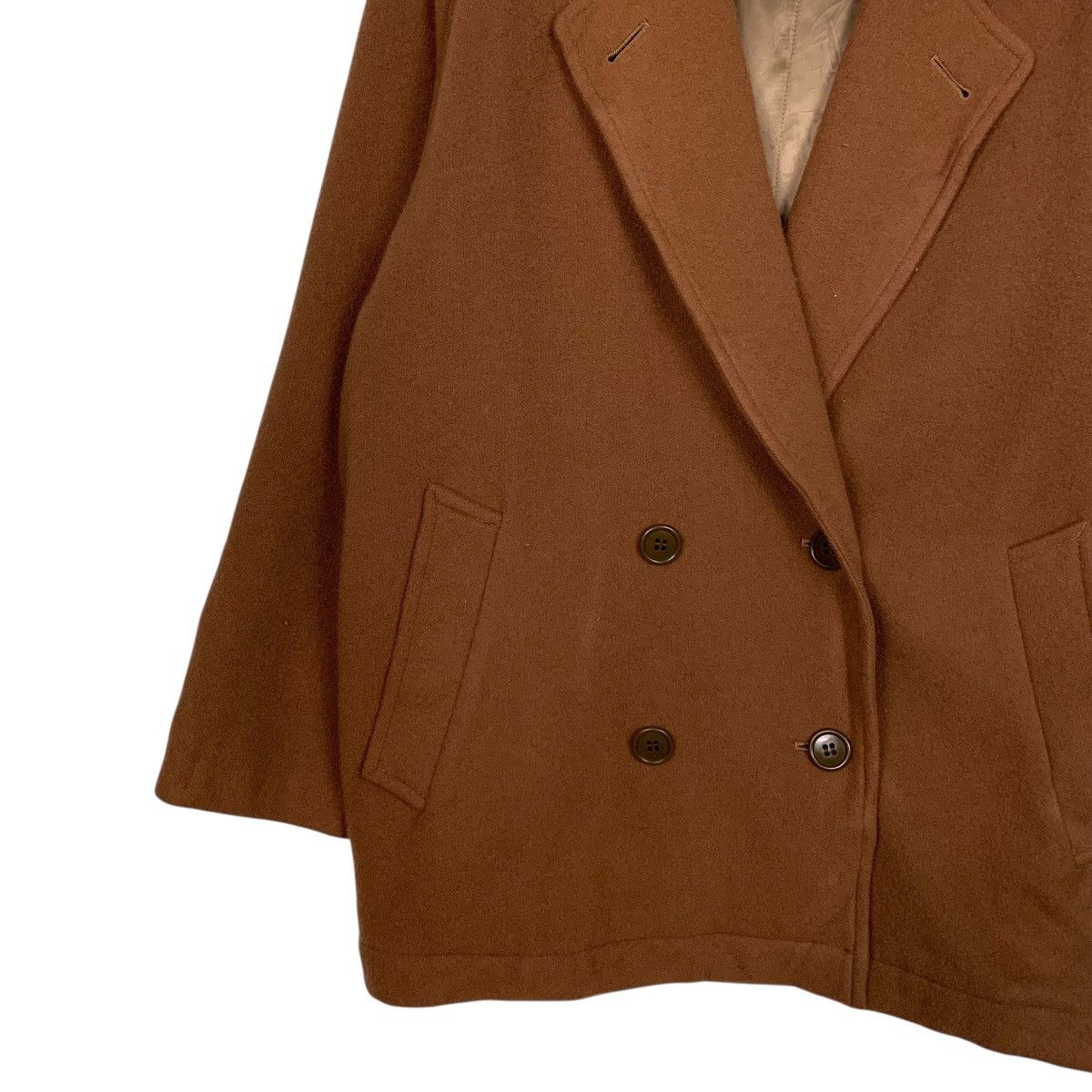 Other Glenover Wool Brown Coat Size M / US 6-8 / IT 42-44 - 3 Thumbnail