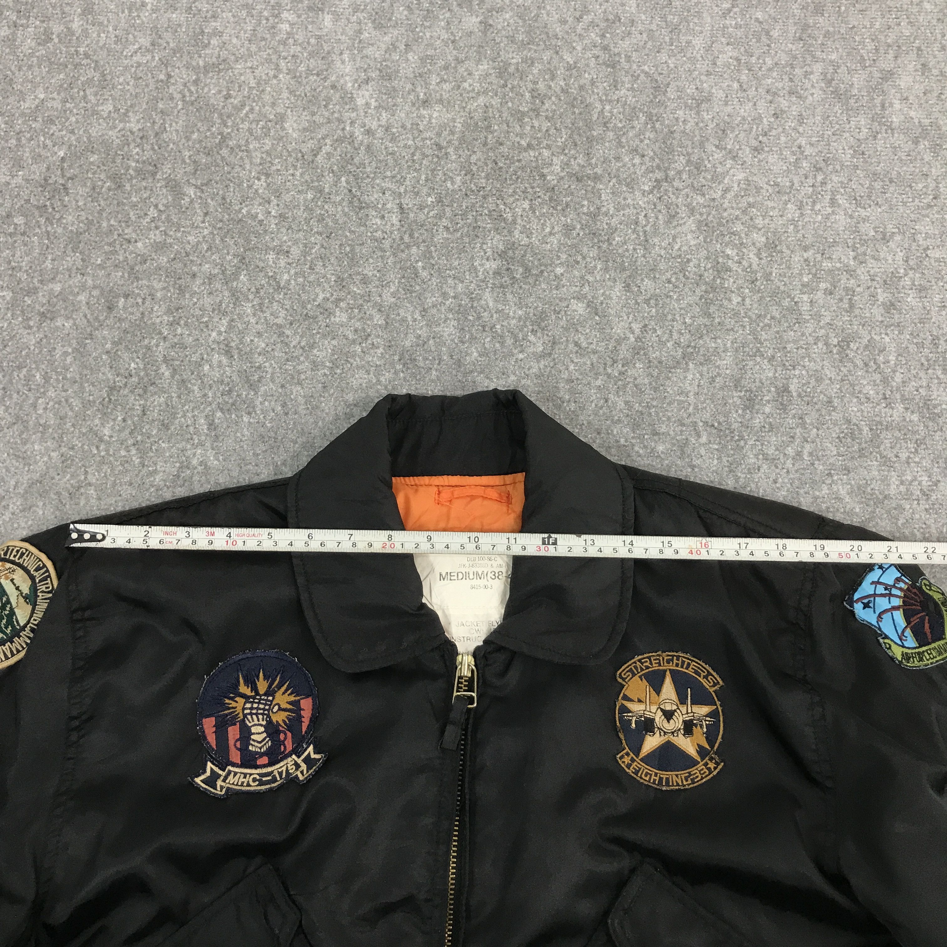 Japanese Brand MEAL COMBAT INDIVIDUAL MA-1 BOMBER JACKET Size US M / EU 48-50 / 2 - 9 Thumbnail