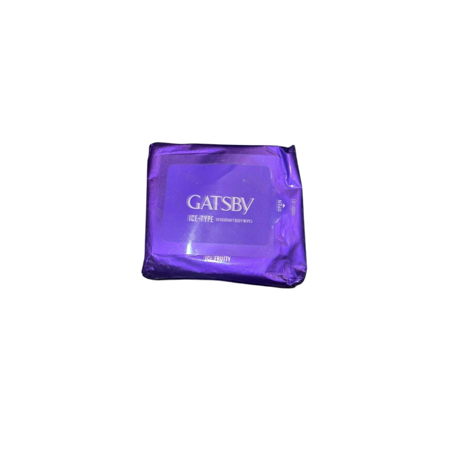 Other New Gatsby Ice-Type Deodorant Body Wipes Ice Fruity RARE Size ONE SIZE - 3 Thumbnail