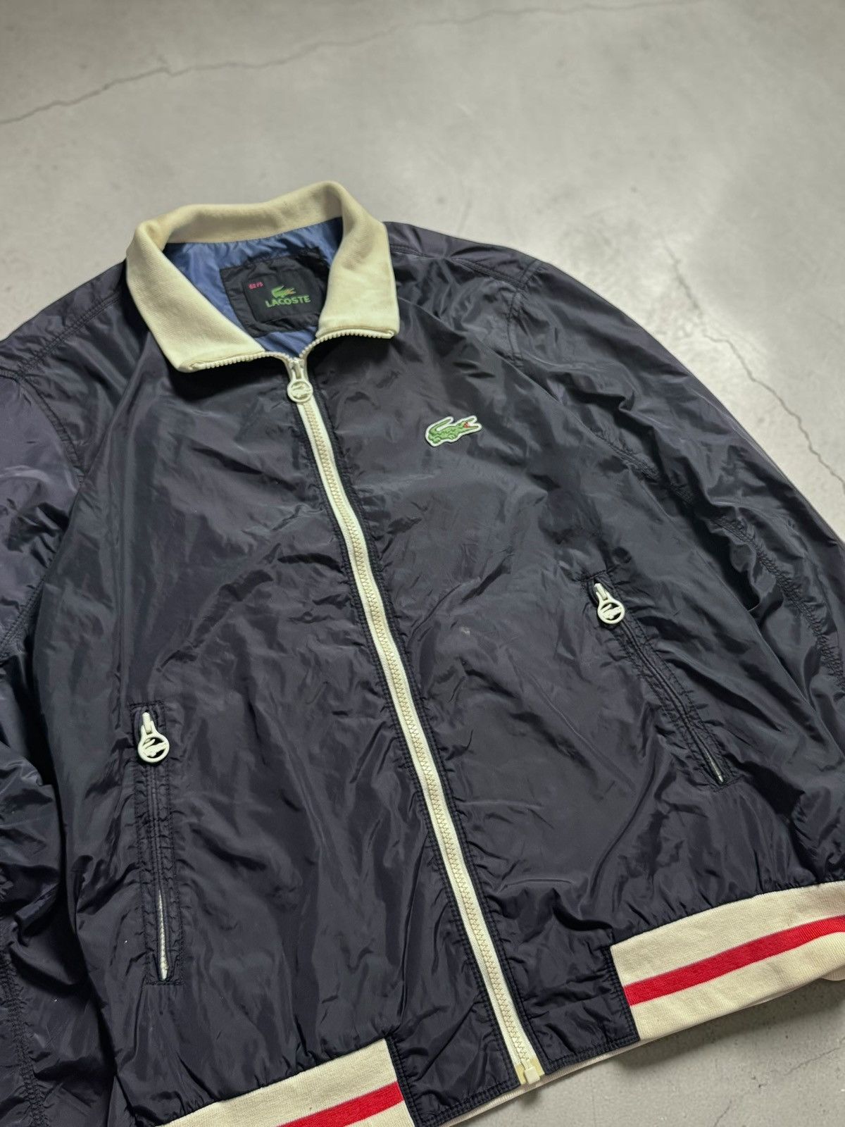 Lacoste Lacoste Vintage Windbreaker Jacket Size US L / EU 52-54 / 3 - 2 Thumbnail