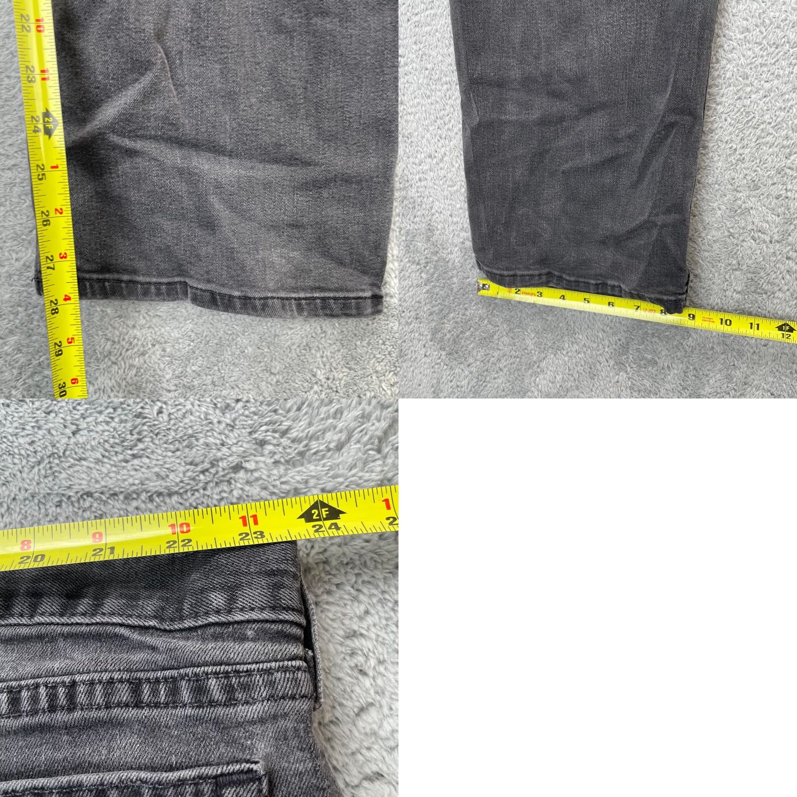 Carhartt Carhartt Mens Jeans Gray Relaxed Straight Rugged Flex Stretch Denim Cotton 50x30 Size US 34 / EU 50 - 8 Thumbnail