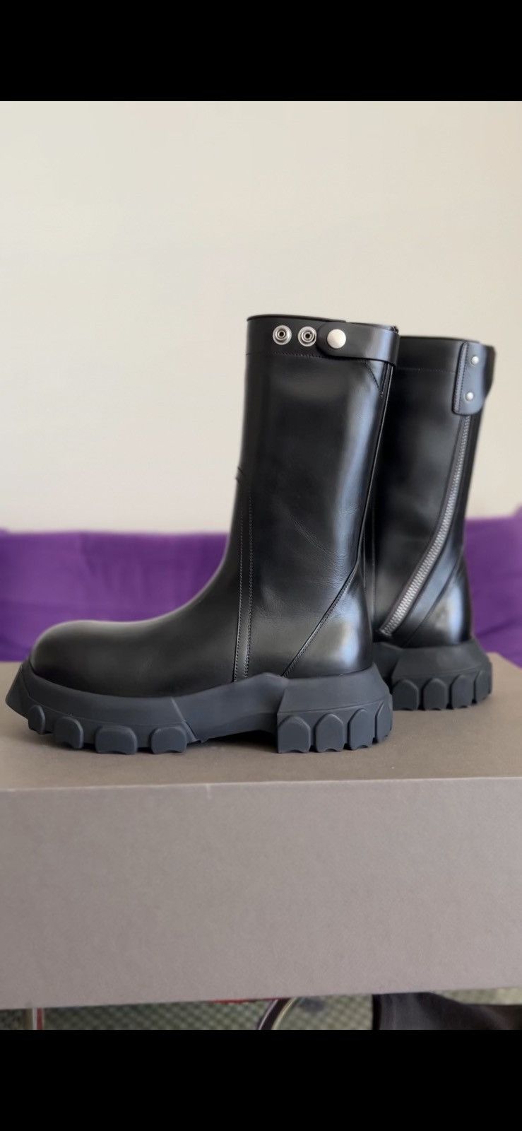 Rick Owens Rick Owens Creeper Platform Boots Size US 7 / EU 40 - 4 Thumbnail