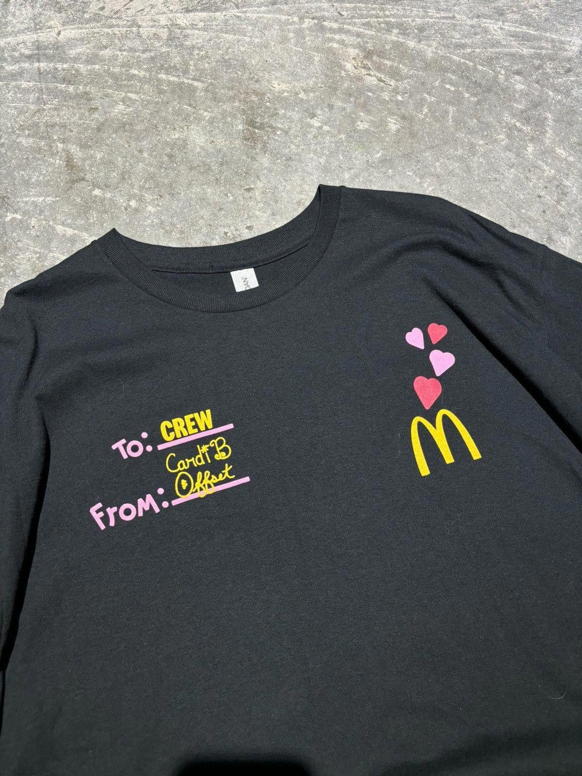 Other [NEW] Cardi B x McDonald’s Staff Tee Size US XL / EU 56 / 4 - 3 Thumbnail