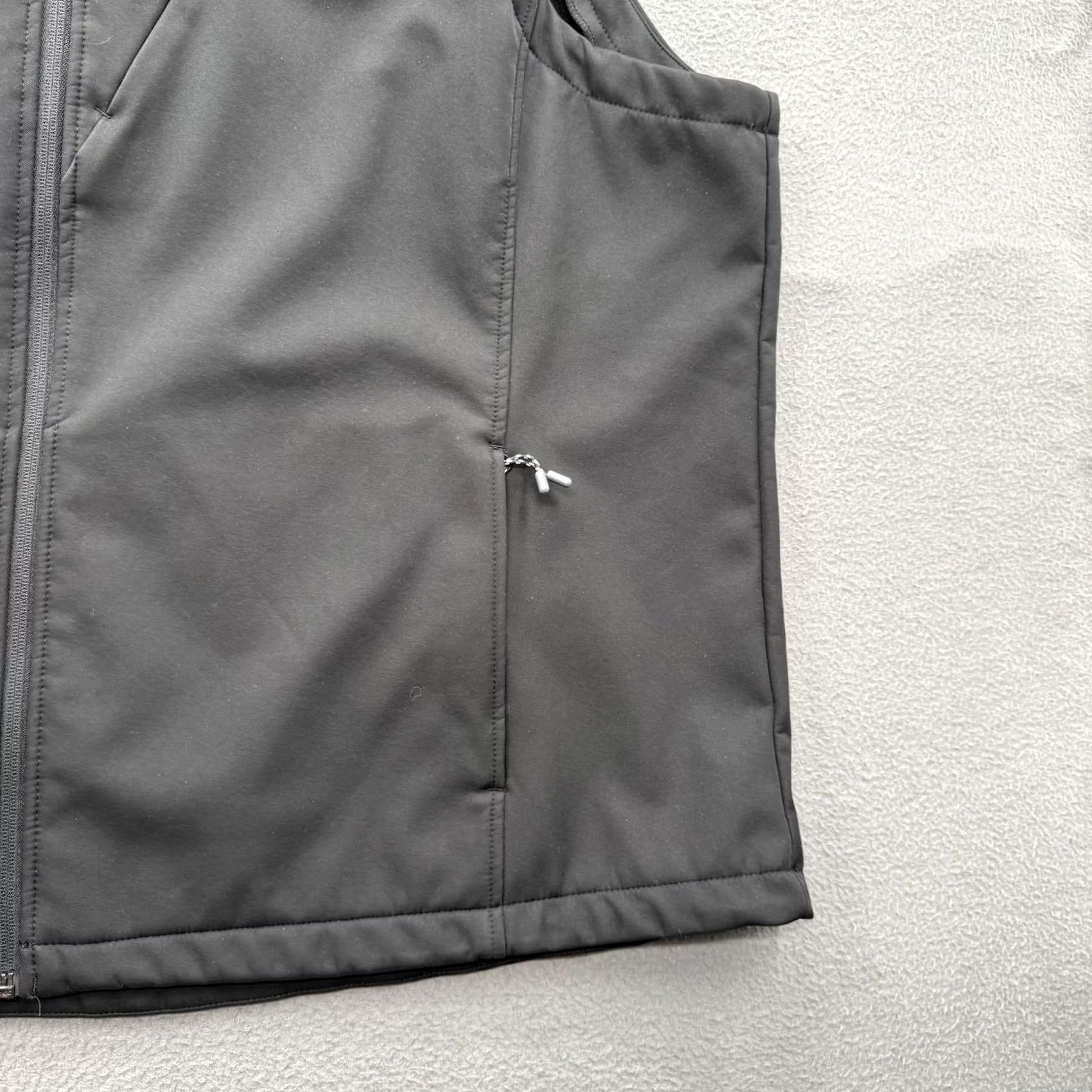 Vintage Iceburg Outerwear Vest Men 3XL Gray Softshell Full Zip Fleece Lined Pockets Size US XXL / EU 58 / 5 - 7 Thumbnail