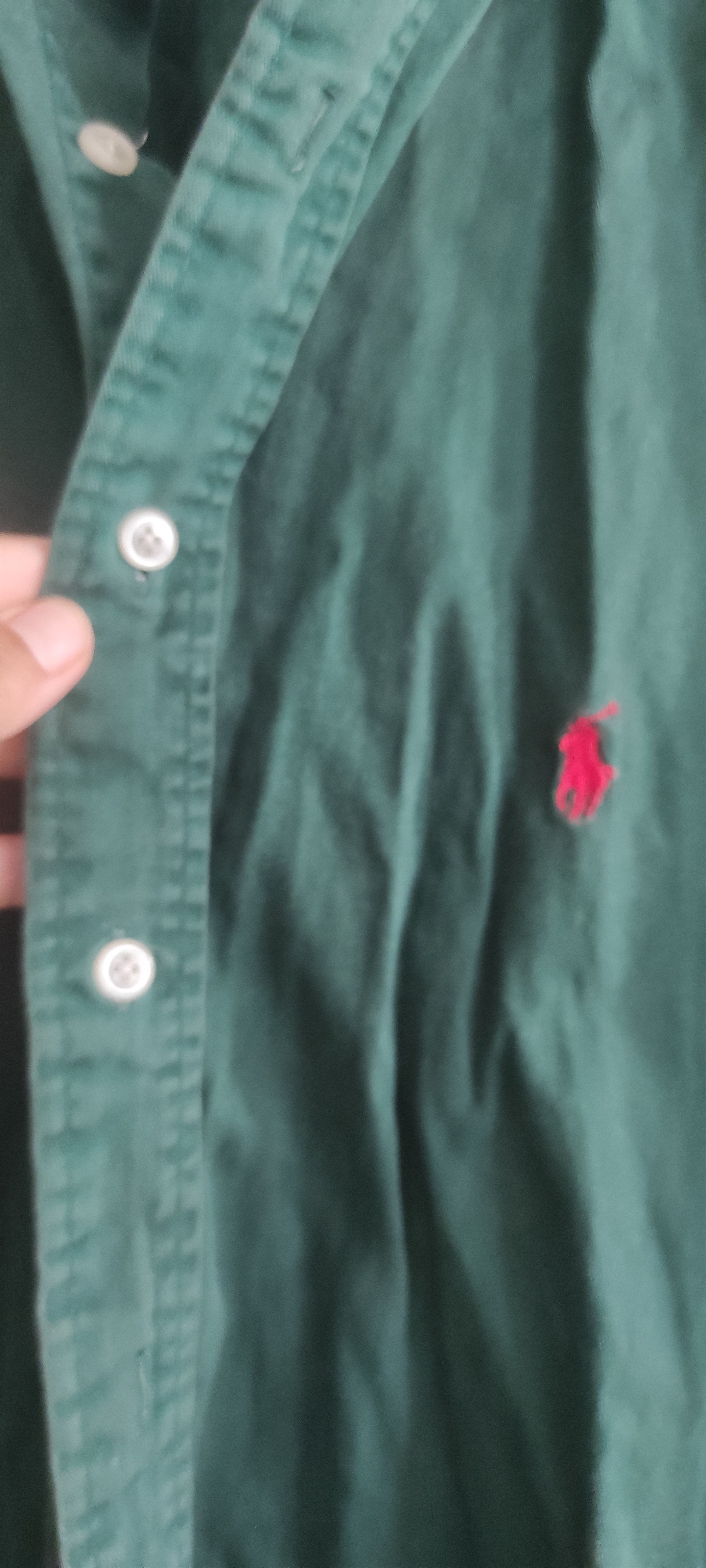 Polo Ralph Lauren Polo Ralph Lauren Shirt Classic Fit Oxford Cotton Red Pony Size US XL / EU 56 / 4 - 3 Thumbnail