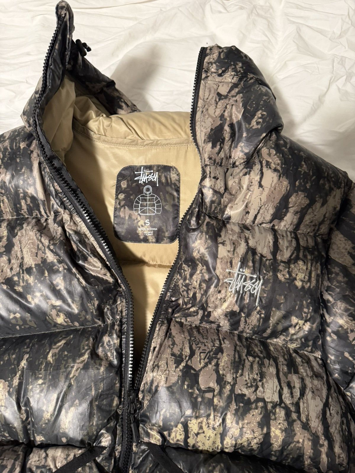 Stussy Stussy 800 Fill Relic Camo Puffer Jacket Size US S / EU 44-46 / 1 - 2 Thumbnail