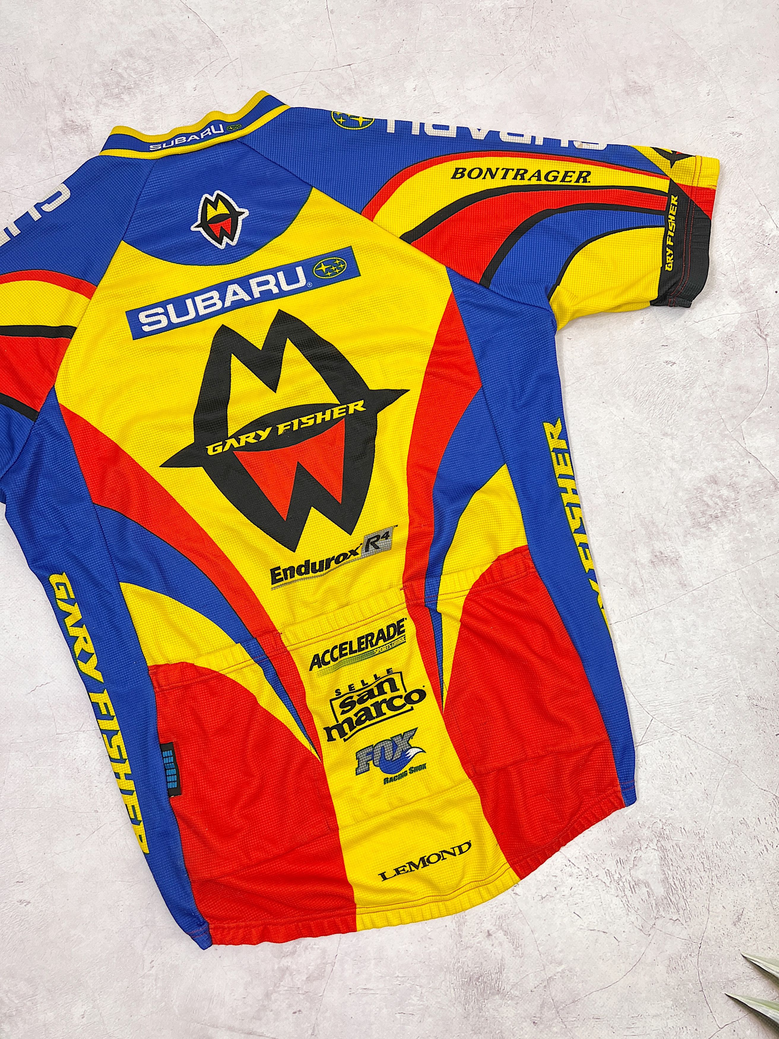 Sports Specialties Gary Fisher Subaru Cycling Jersey De Marchi Size US M / EU 48-50 / 2 - 16 Thumbnail