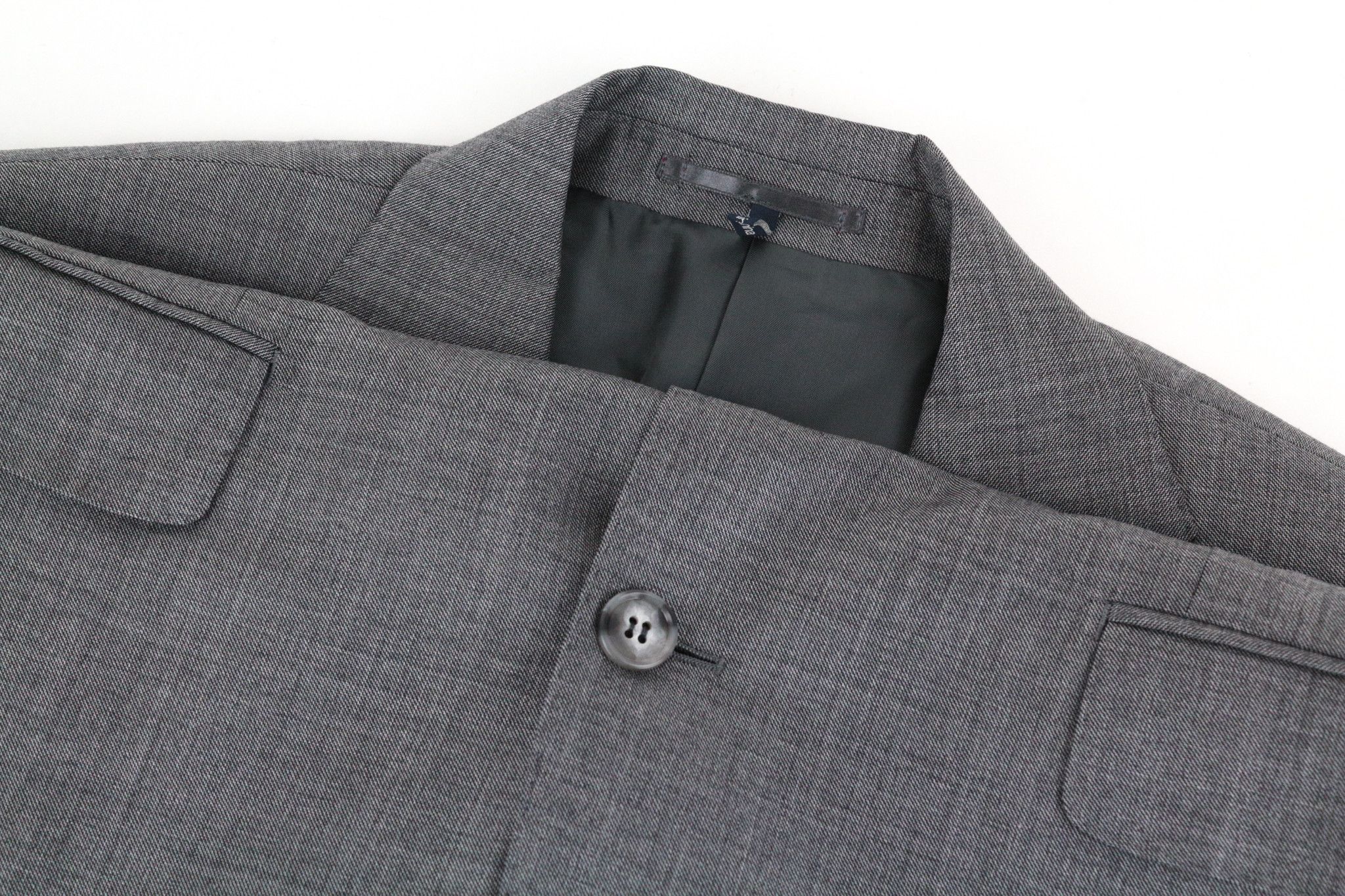 Suitsupply LAZIO UK44 Grey Melange Wool Blazer 66193 Size 44R - 5 Thumbnail