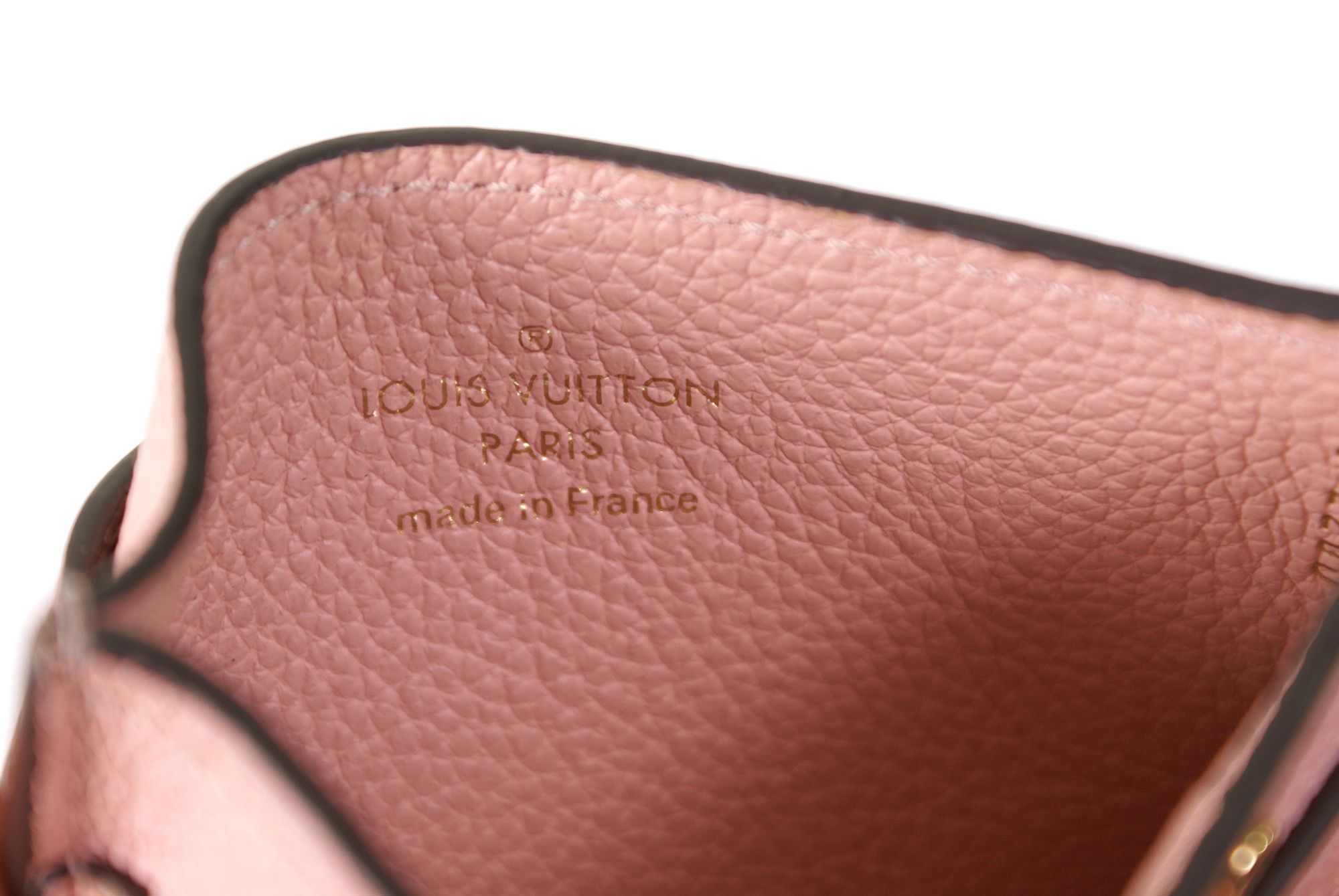 Louis Vuitton Louis Vuitton Monogram Empreinte Leather Card Holder Rose Size ONE SIZE - 10 Thumbnail