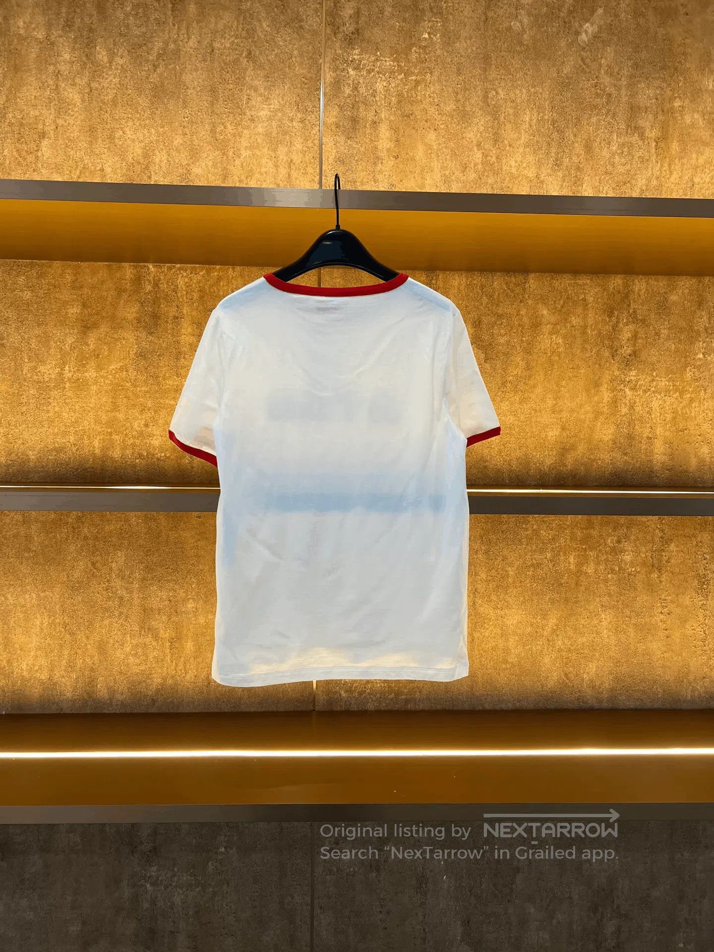 Celine Celine Red Slogan Short Sleeve. Size M / US 6-8 / IT 42-44 - 2 Thumbnail